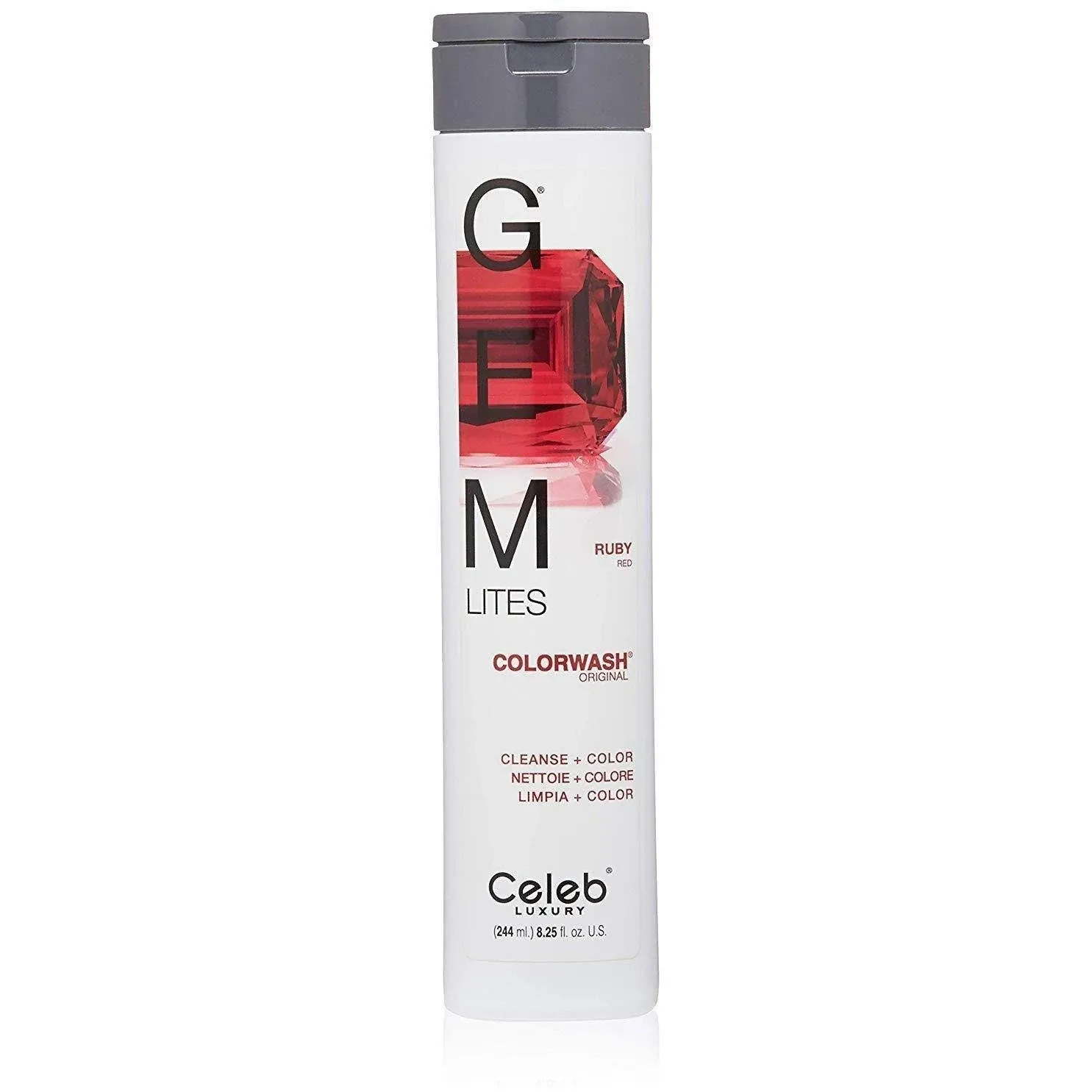 Celeb Luxury Gem Lites Colorwash Cleanser + Color 8.5 oz