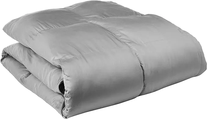 Royal Majesty 1000-Thread Count Egyptian Cotton Down-Alternative Comforter, White, Full/Queen