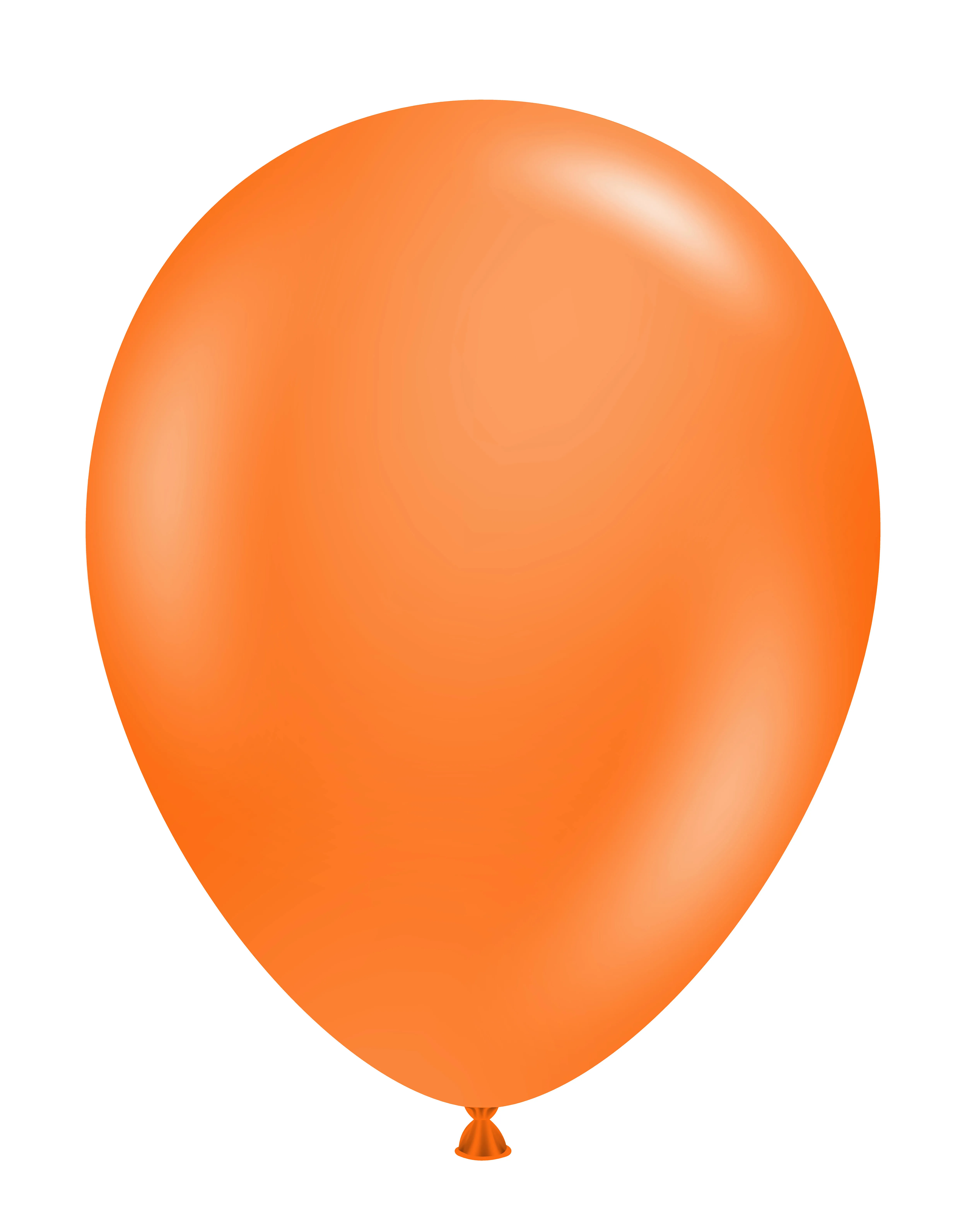 Tuftex 17&quot; Orange Balloons (50/Bag)