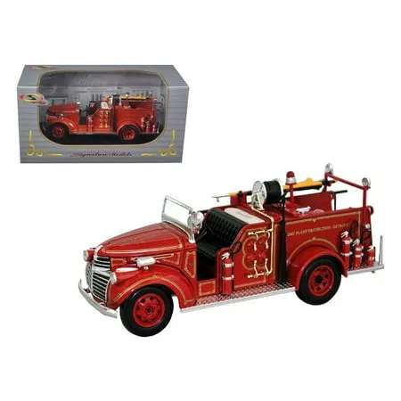 1941 GMC Fire Engine Truck Diecast Model 1/32 Red