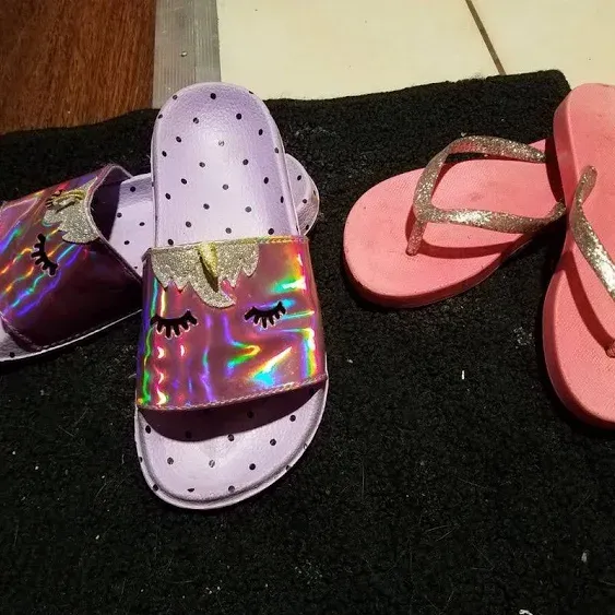 Wonder Nation Girl's Sandal Pair Sz 13/1 - Kids | Color: Purple | Size: 1