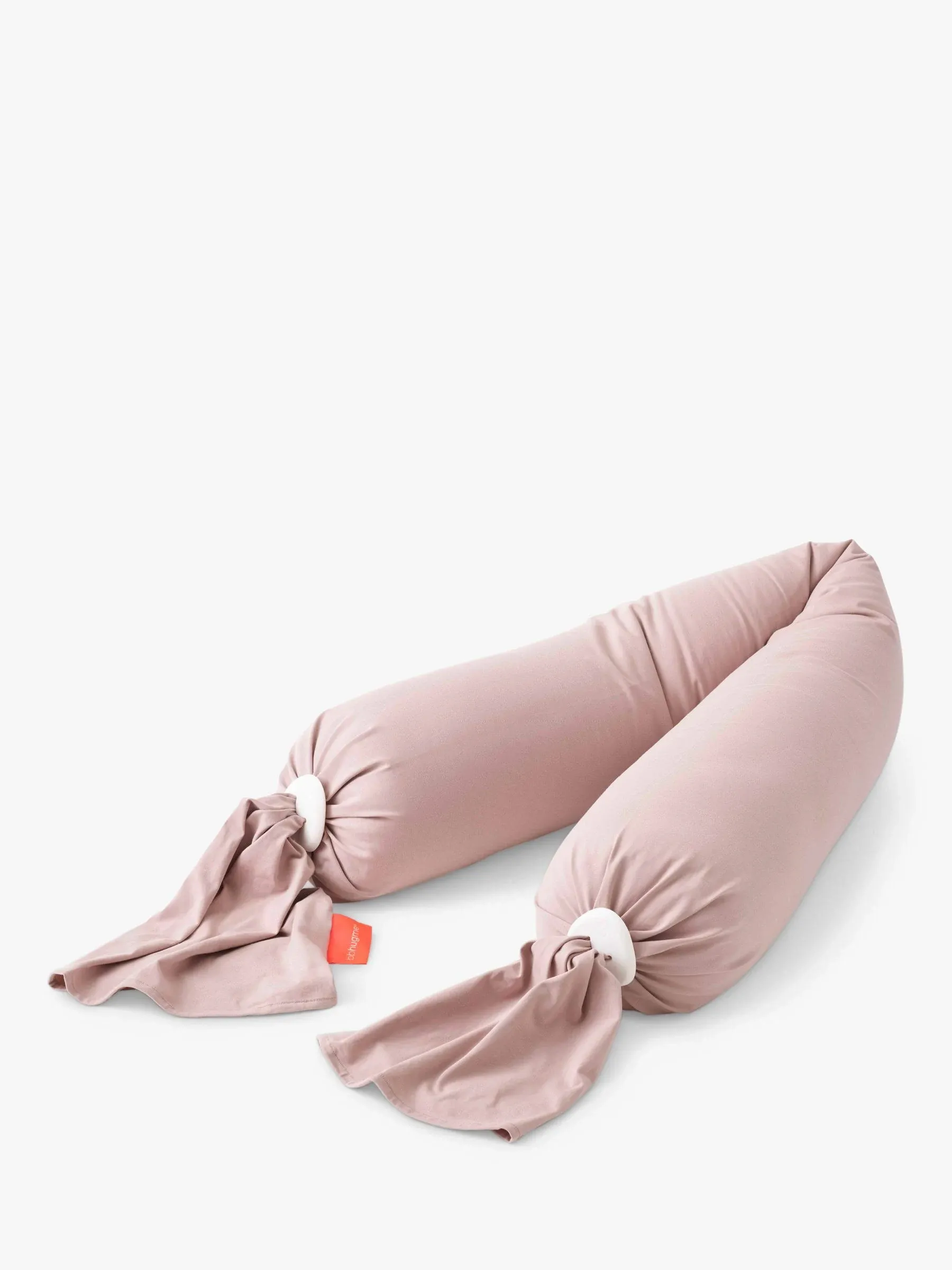 bbhugme Pregnancy Pillow - Dusty Pink/Vanilla