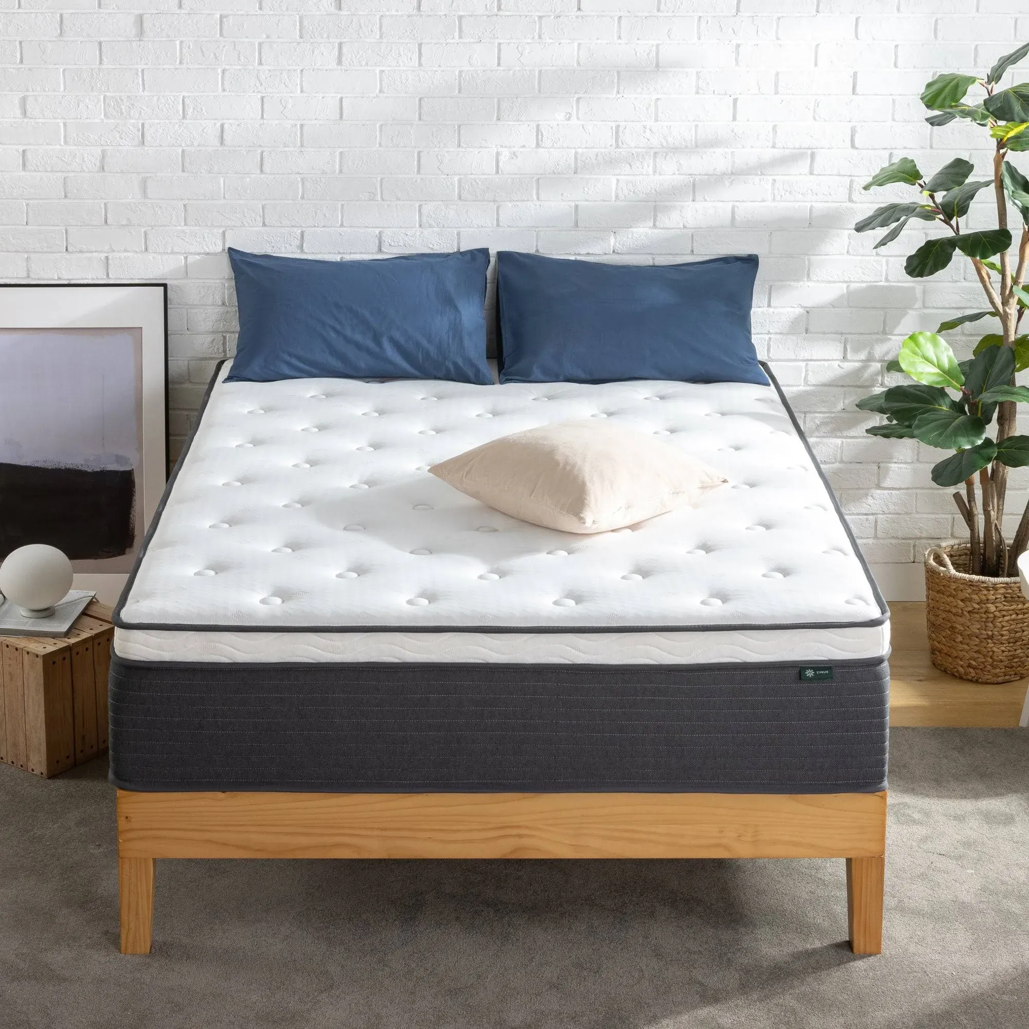 Comfort Essential Pocket Spring Hybrid Mattress | Zinus Full / 8"