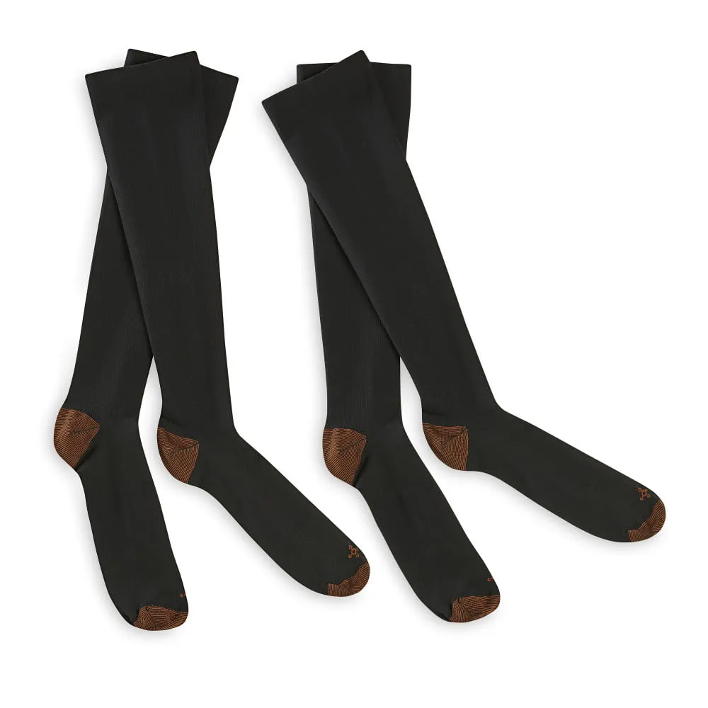 Tommie Copper Sport Compression Knee-High Socks, 2-Pack, Small/Medium, 2 Count per Pack