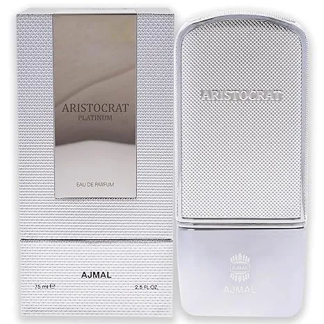 Ajmal Aristocrat Platinum by Ajmal Eau De Parfum Spray 2.5 oz (Men)