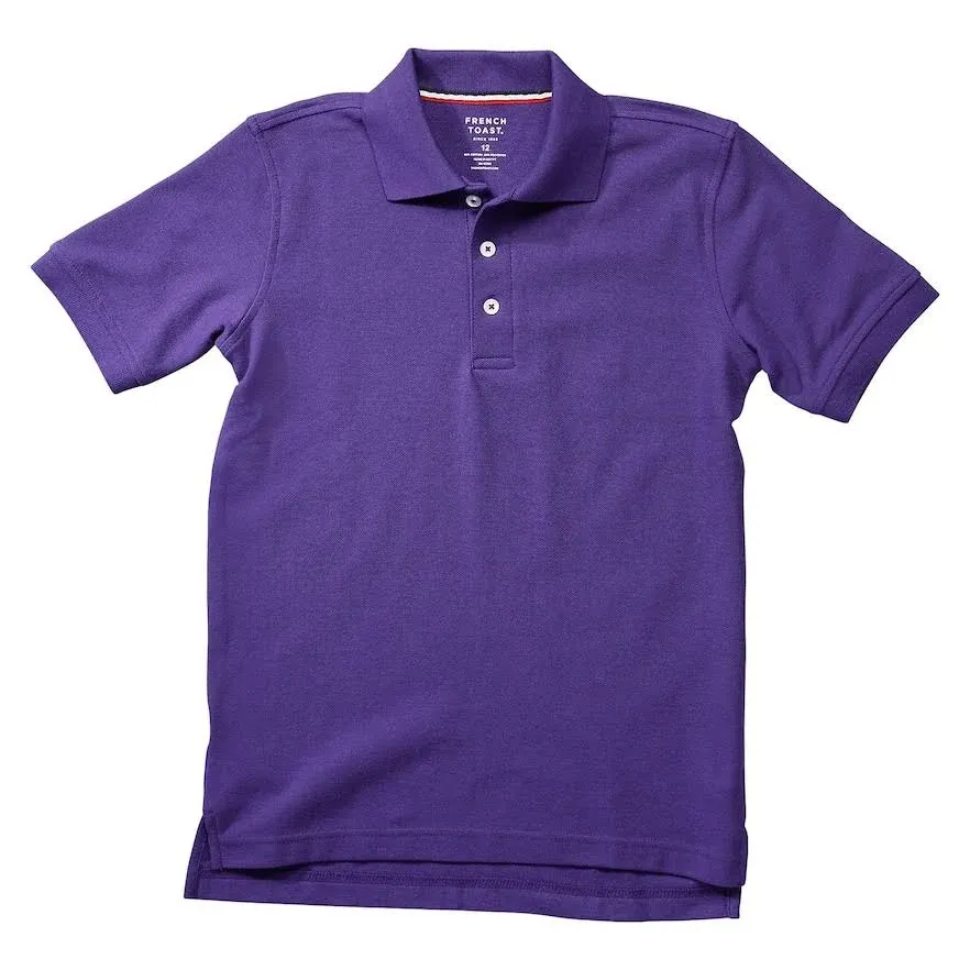 French Toast Boys 4-20 Short-Sleeve Pique Polo