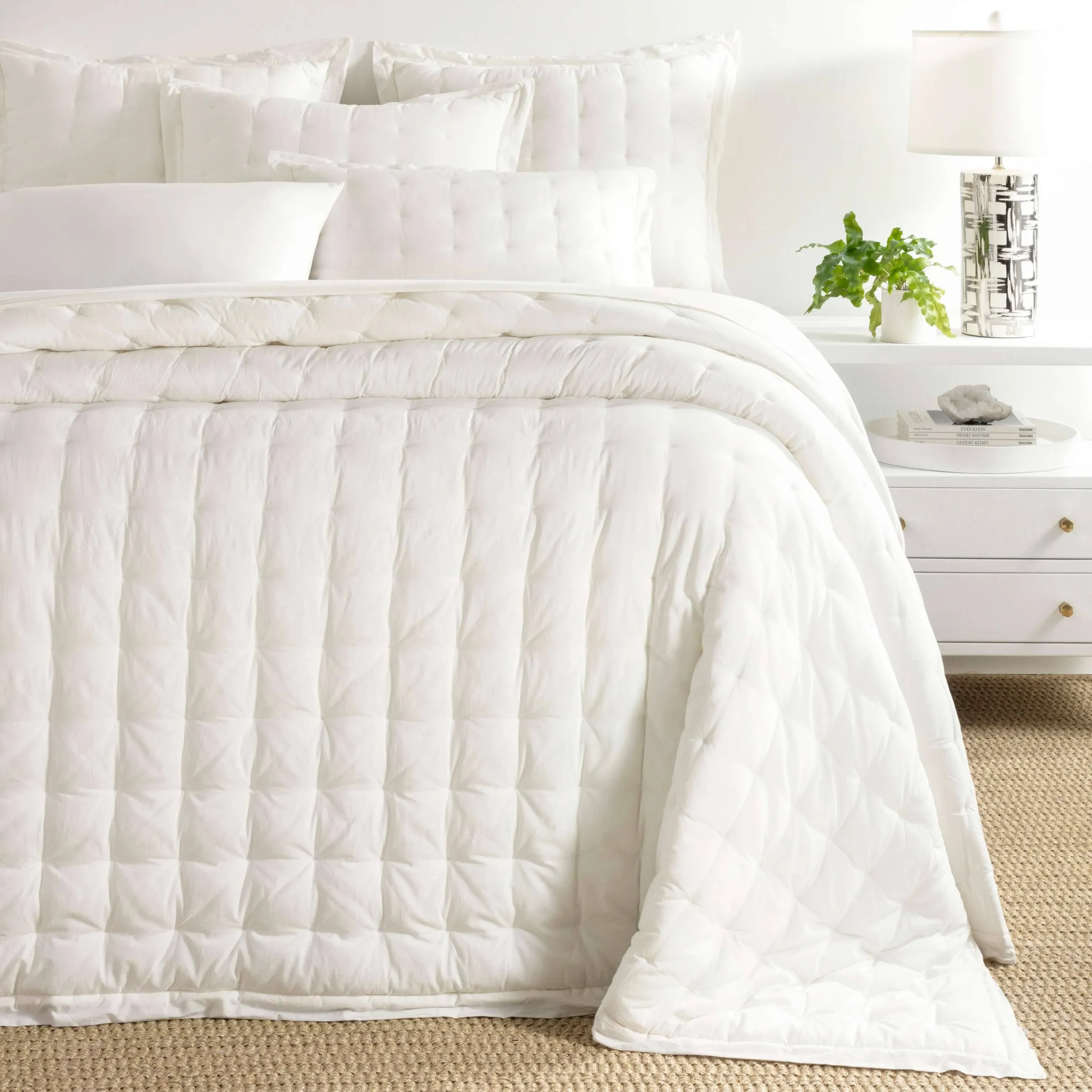 Pine Cone Hill - Cozy Cotton Ivory Puff - Full/Queen