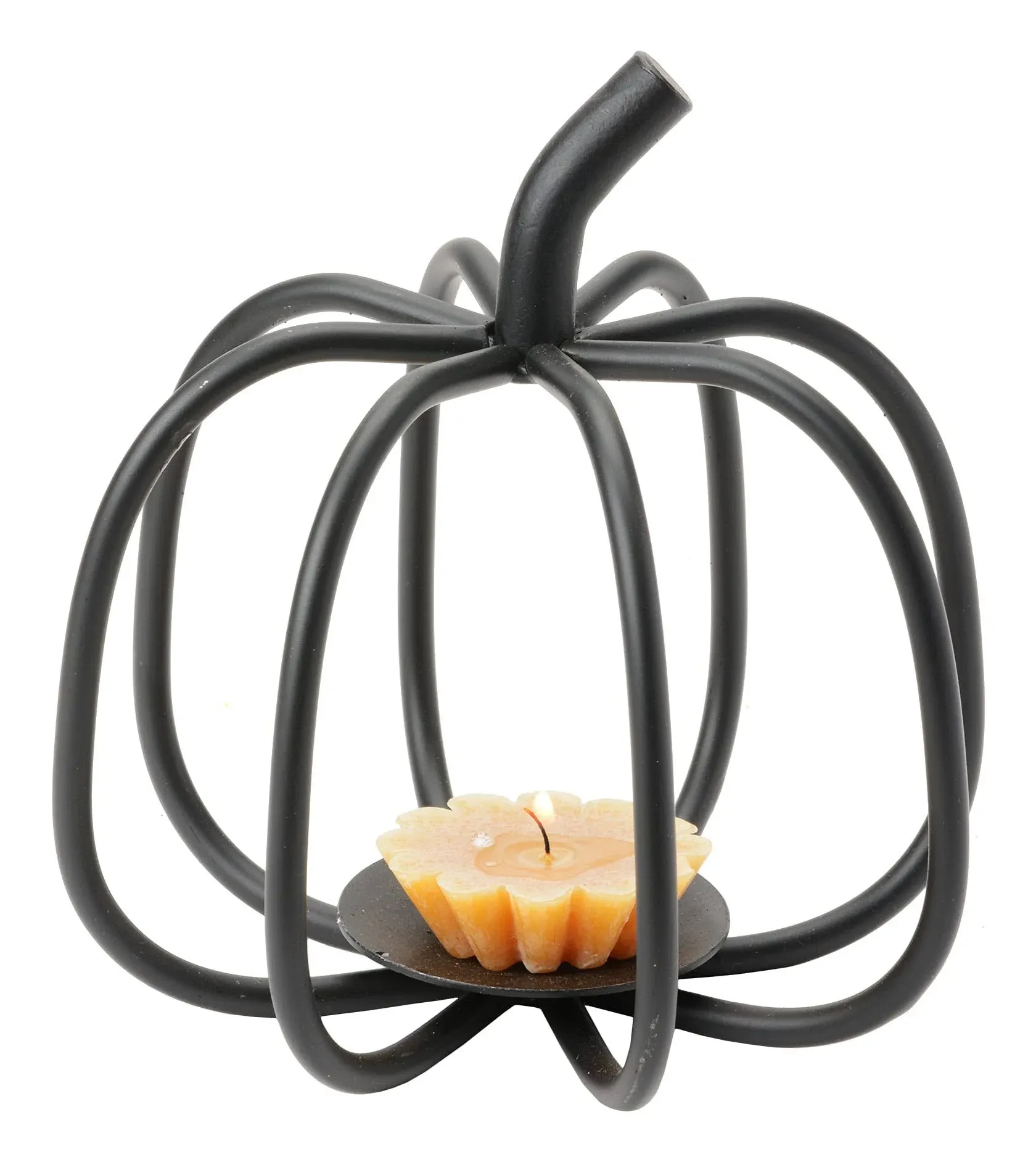 Norman Beiler Metalcraft Pumpkin Candle Holder