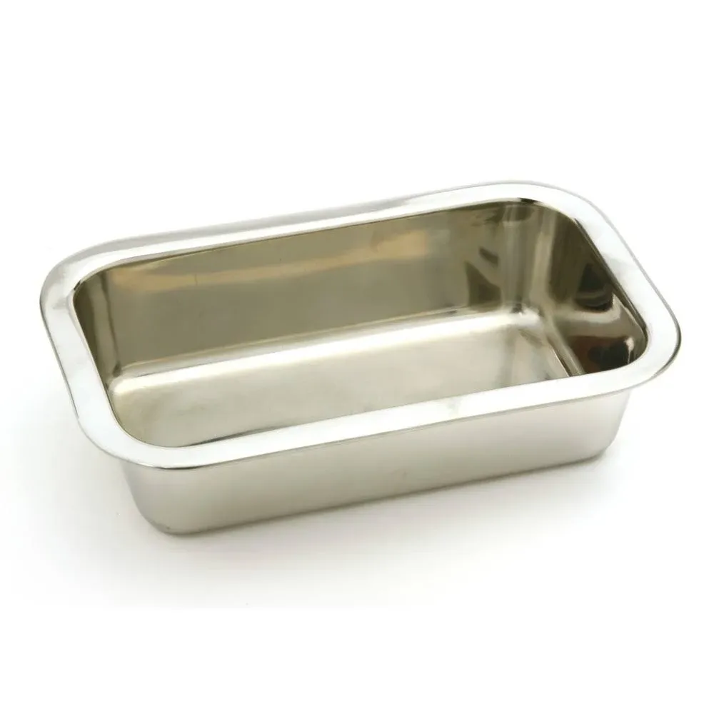 Norpro Stainless Steel Bread Loaf Meatloaf Dessert Pan With A Mirror Finish