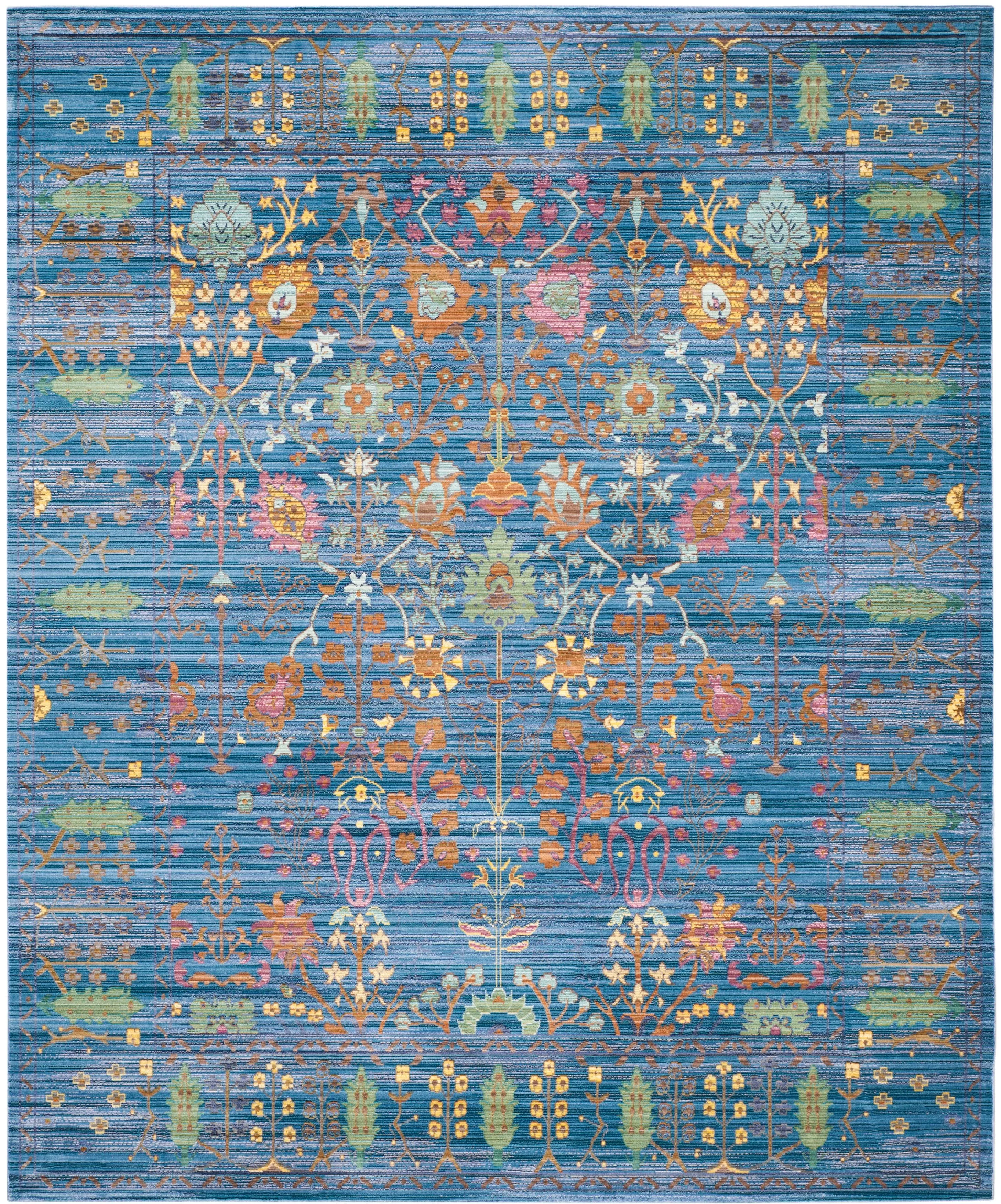 Valencia Blue/Multi Runner Rug