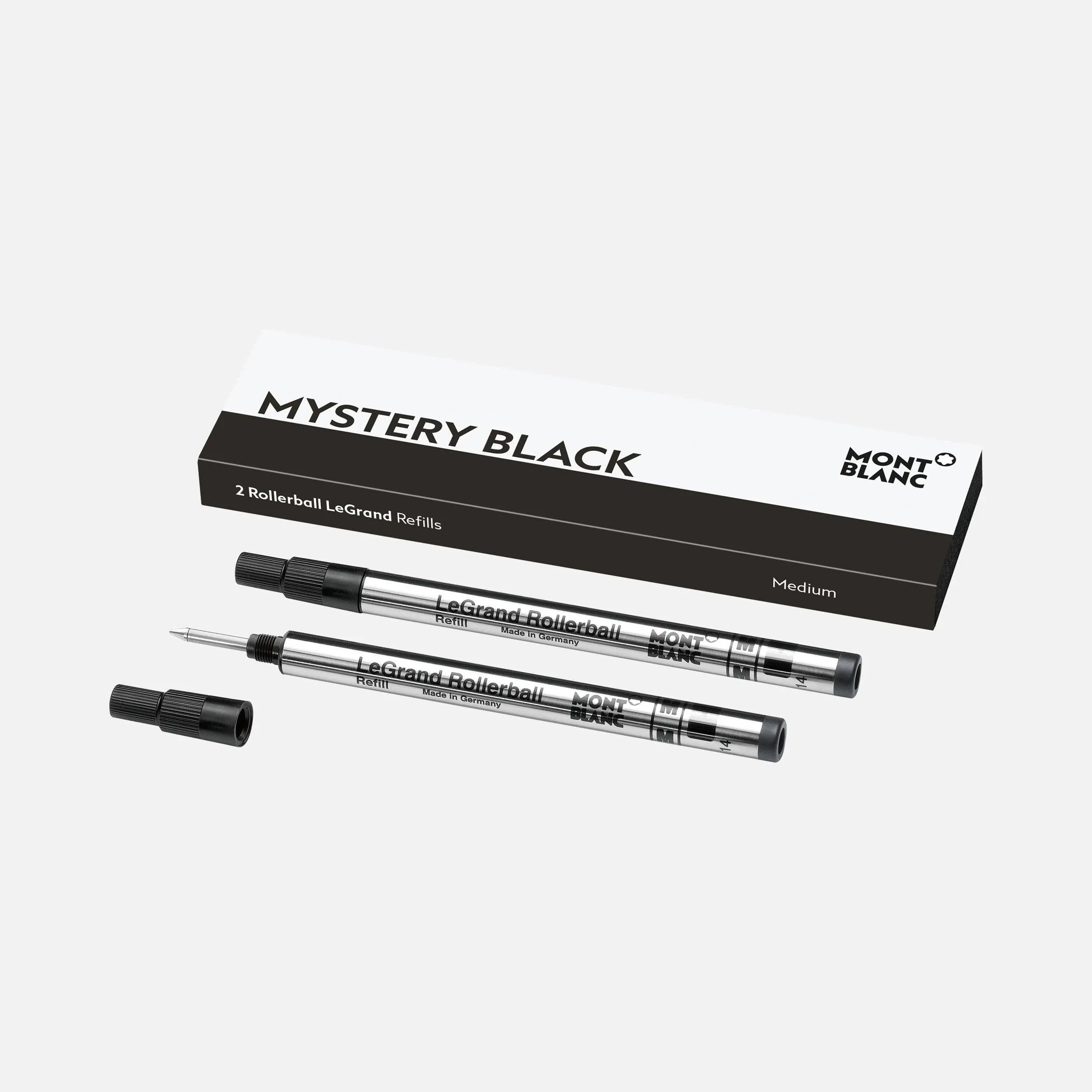 Montblanc Legrand Rollerball Refill - Mystery Black (2 EA) Medium