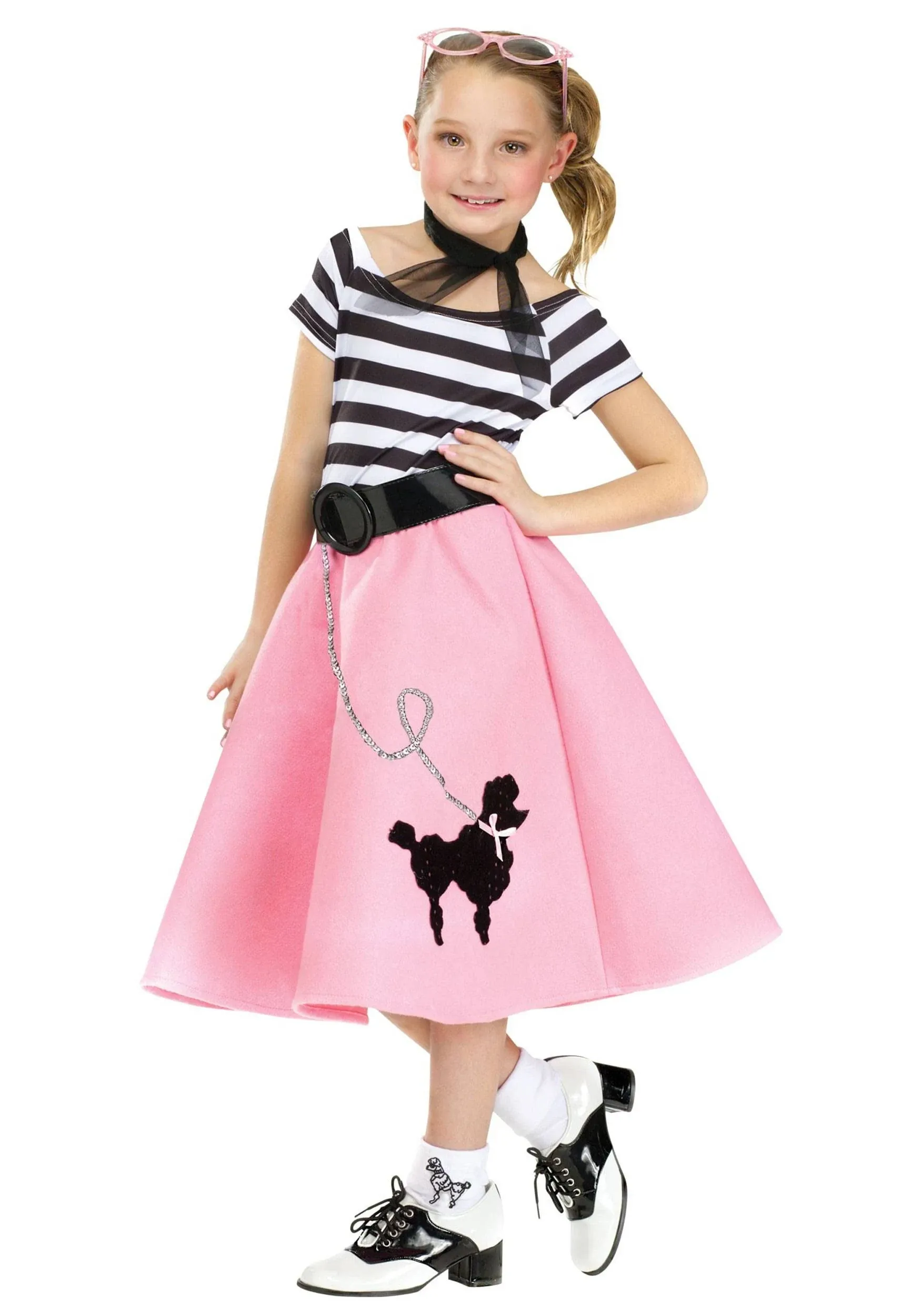 Poodle Skirt Girls Costume