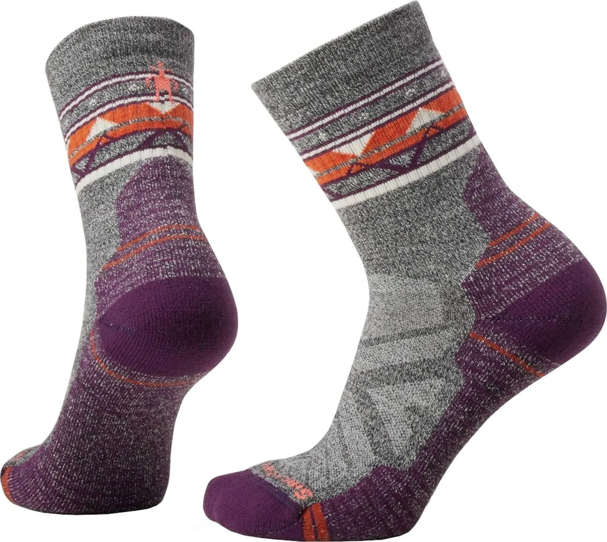 Smartwool Hike Light Cushion Zig Zag Valley Mid Crew Women's