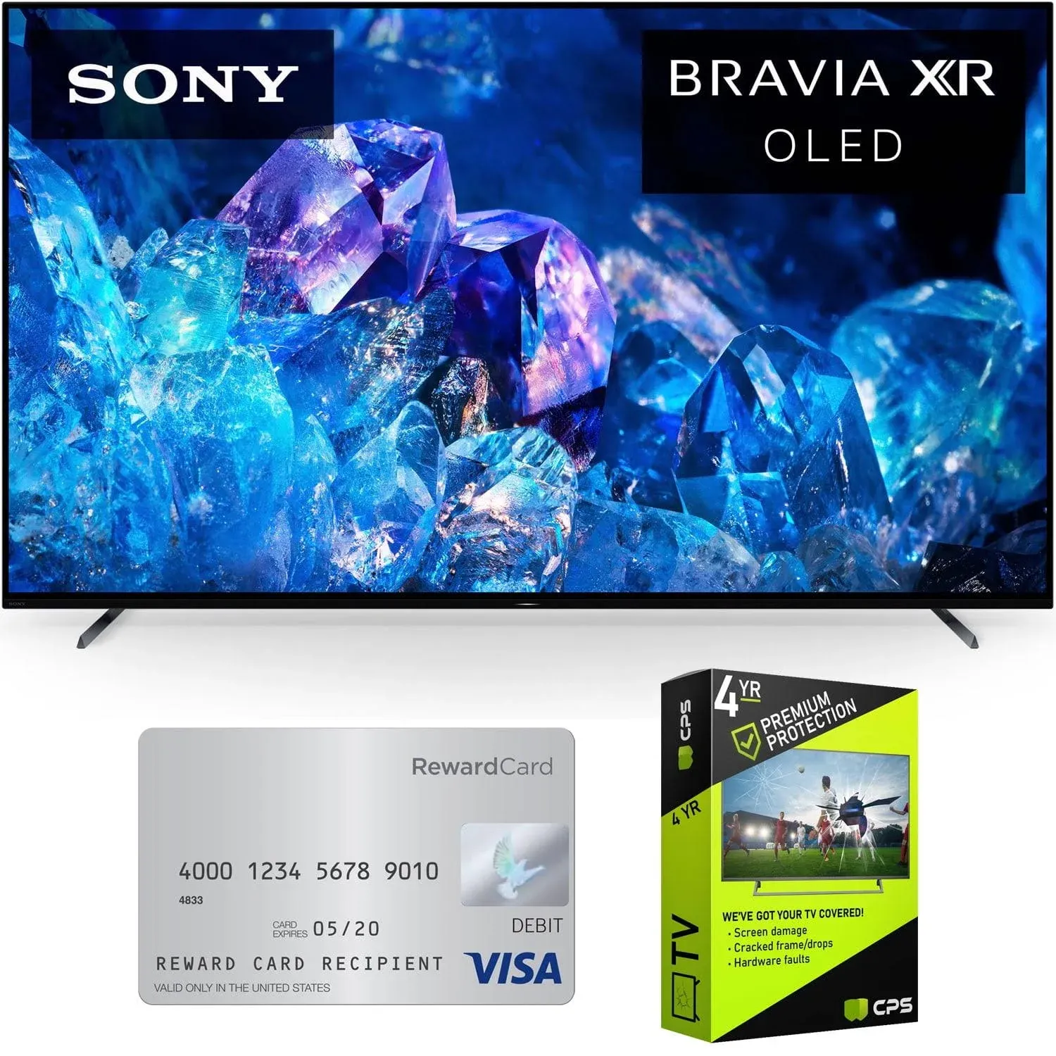 Sony 55-Inch Class BRAVIA 8 OLED 4K UHD Smart Google TV (2024) K55XR80