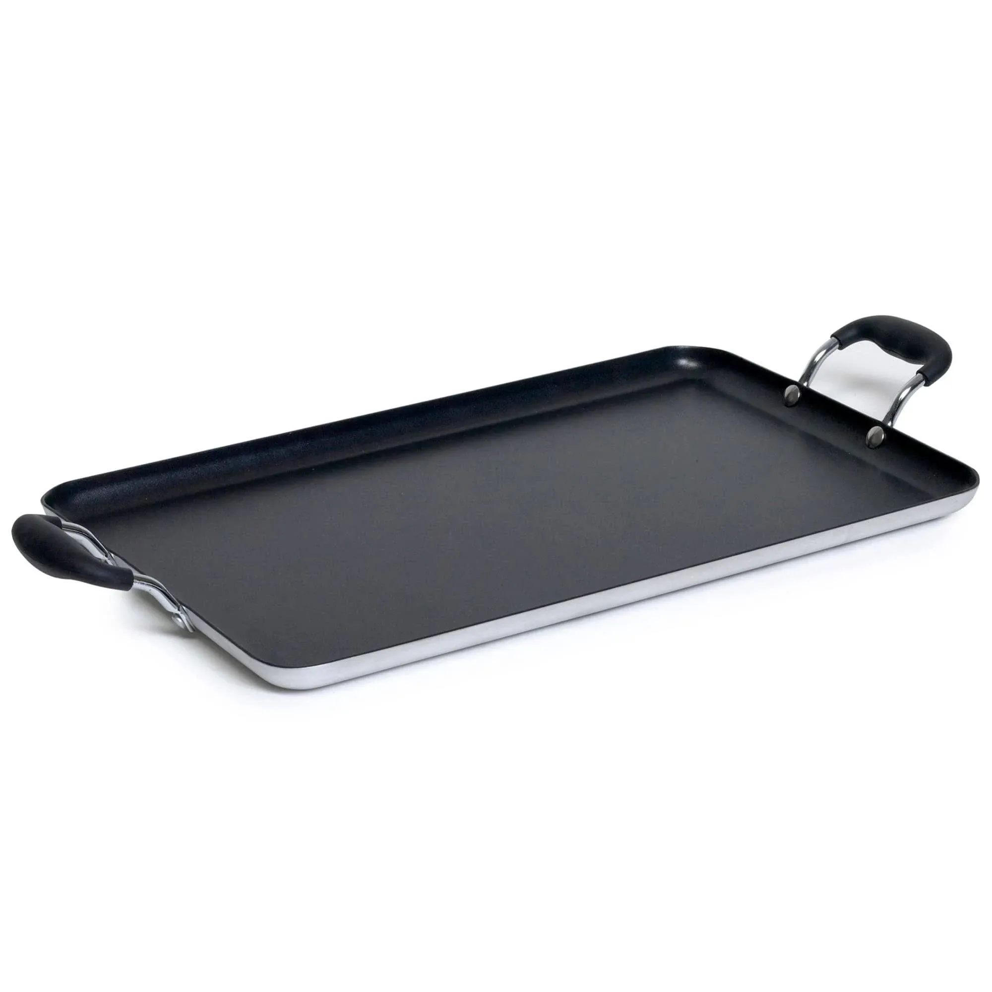 IMUSA 17"x10" Double Burner Griddle with Bakelite Handles