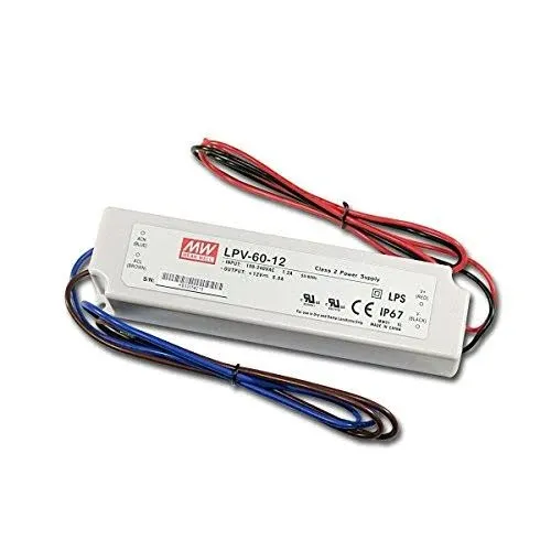 LPV-60-12 Mean Well AC/DC LED Power Supply