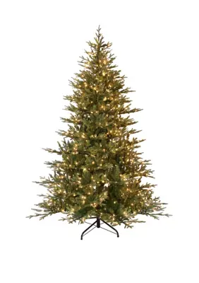 Puleo International 7.5ft. LED Canadian Balsam Fir Christmas Tree