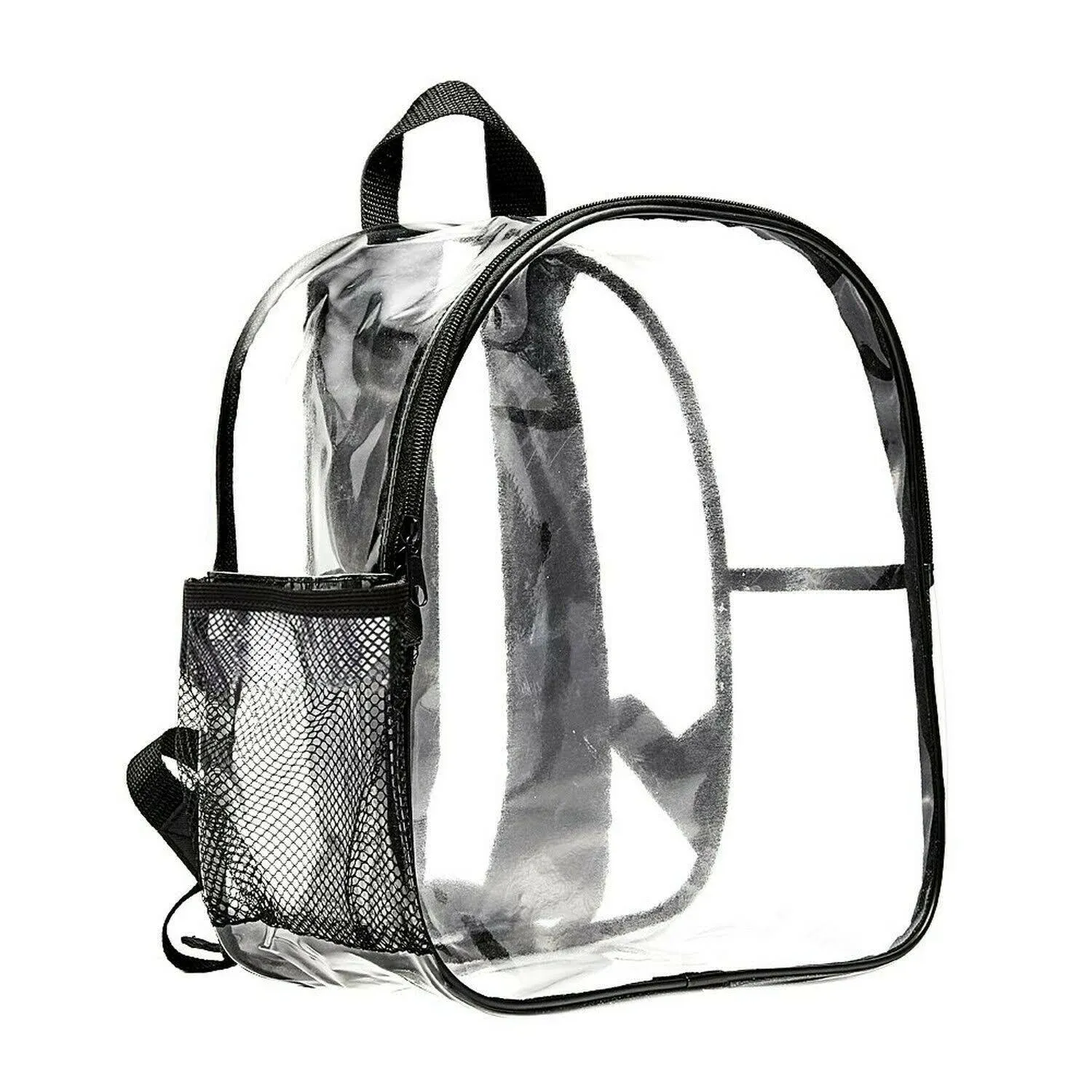 Stadium Approved Clear Mini Backpack Heavy Duty Transparent Backpack for Concert