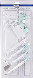 Westcott Die Cutting Craft Tool Set 8pc. Blue and White