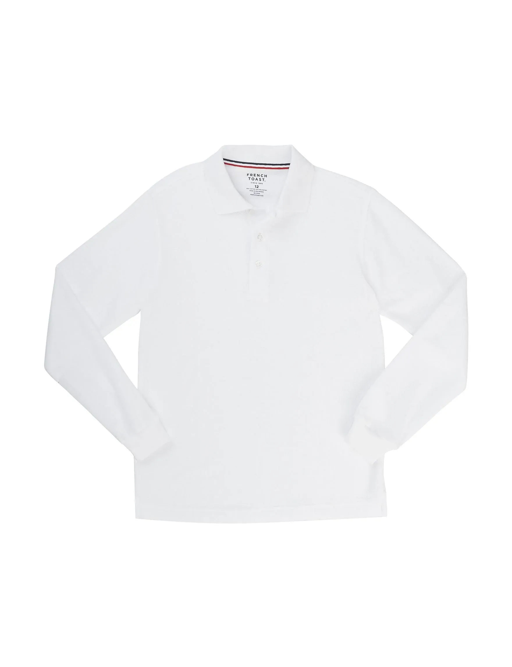 Long Sleeve Pique Polo