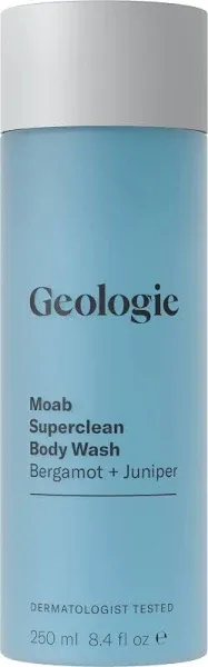 Geologie Moab Superclean Body Wash | Bergamot + Juniper | 8.4 fl oz