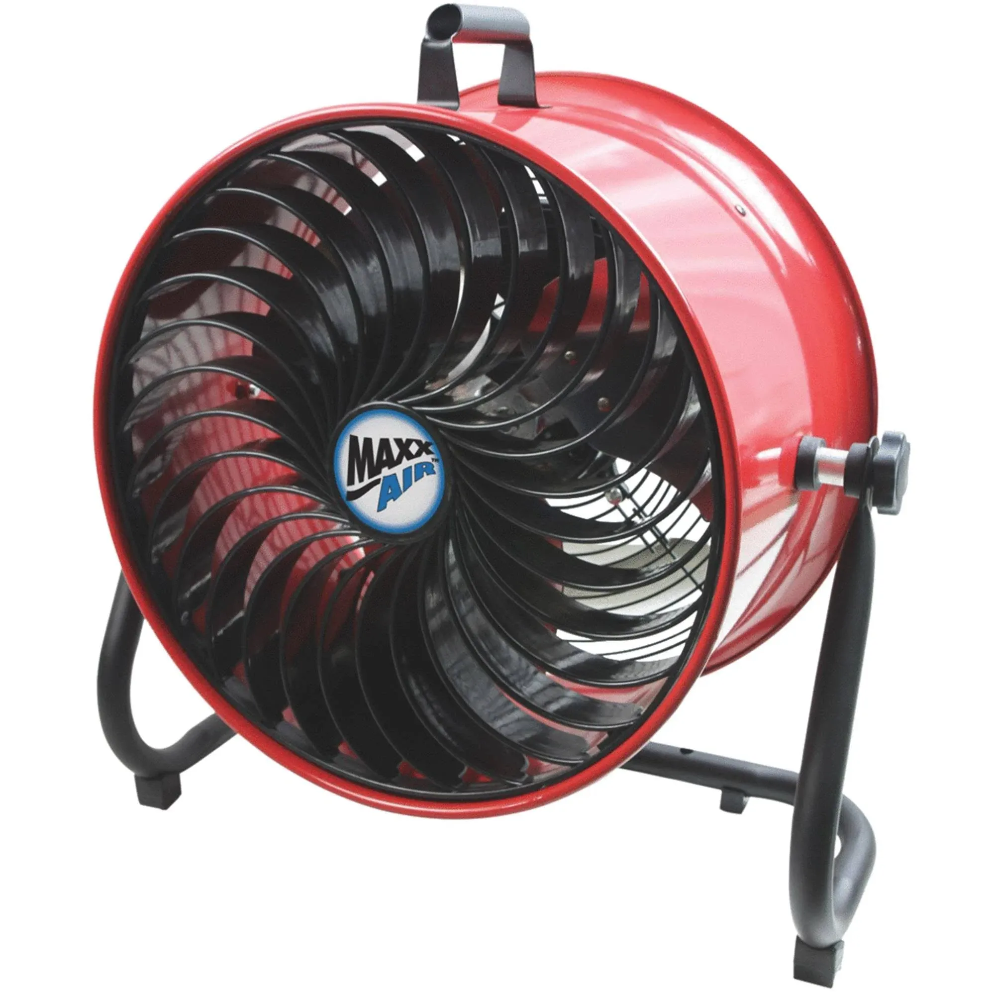 Maxxair 16-inch High Velocity Turbo Floor Fan (Red)