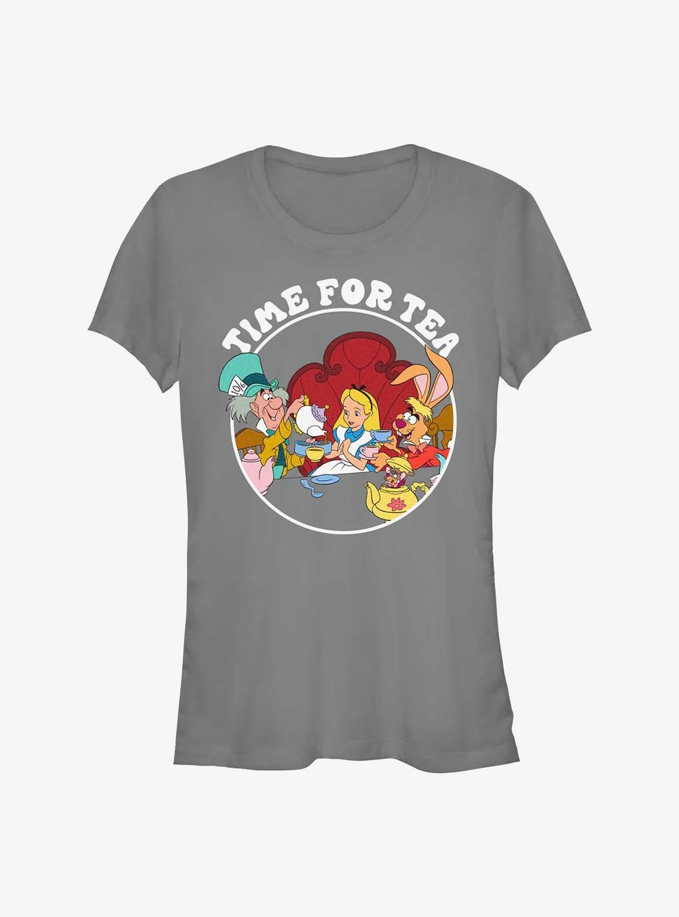 Disney Alice In Wonderland Mad Hatter Tea Time Girls T-Shirt | Hot Topic