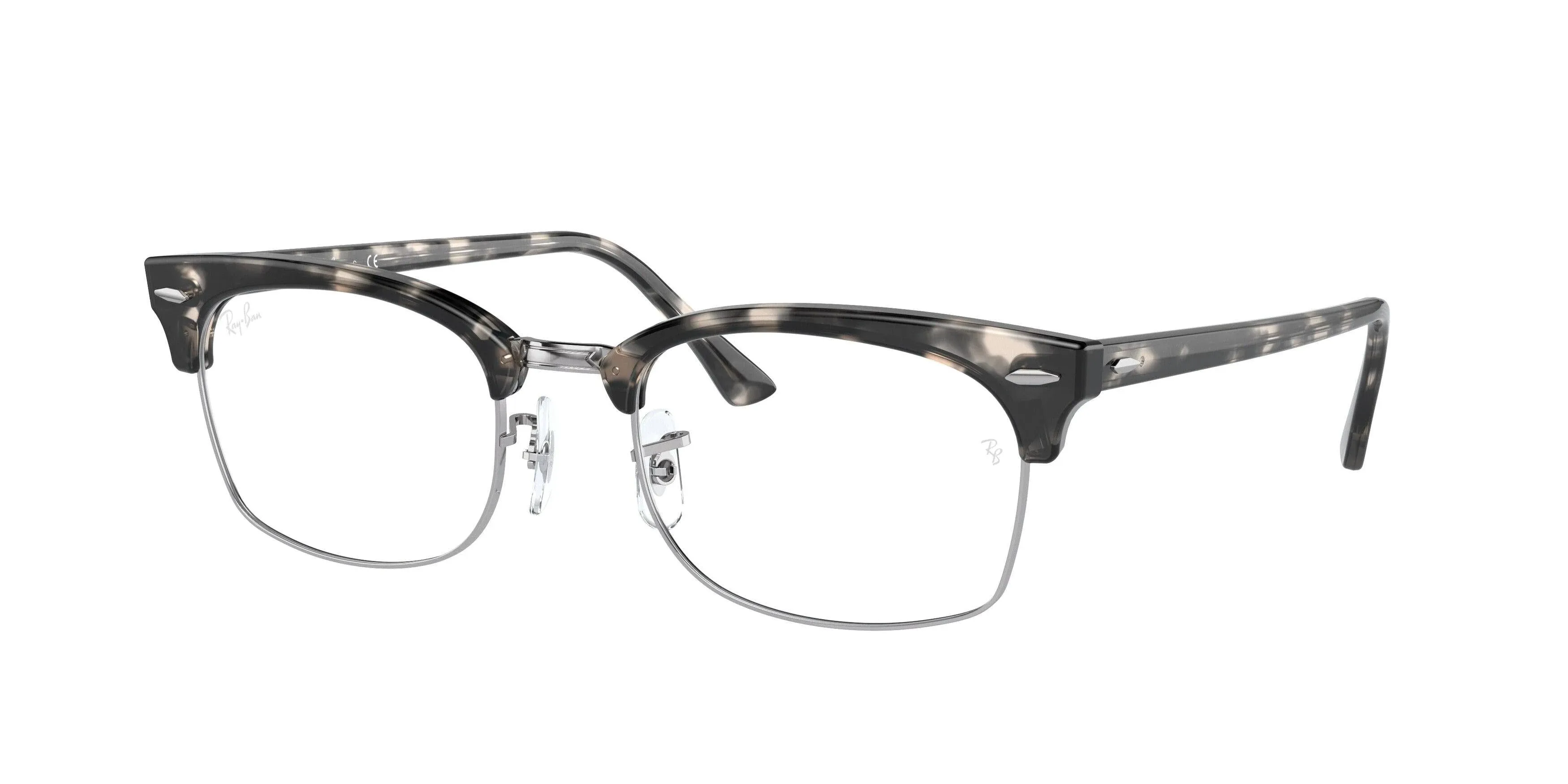 Ray-Ban RX3916V Clubmaster Square Eyeglasses 8117 Gray Havana