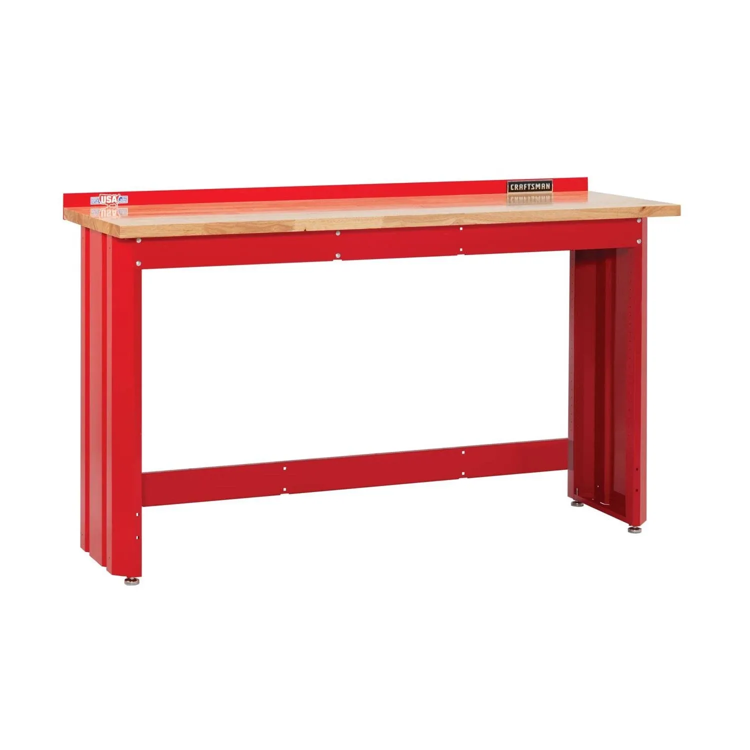 Craftsman 2000 Series Workbench, 6-Foot Wide with Butcher Block Top, Customizable (CMST27200R)