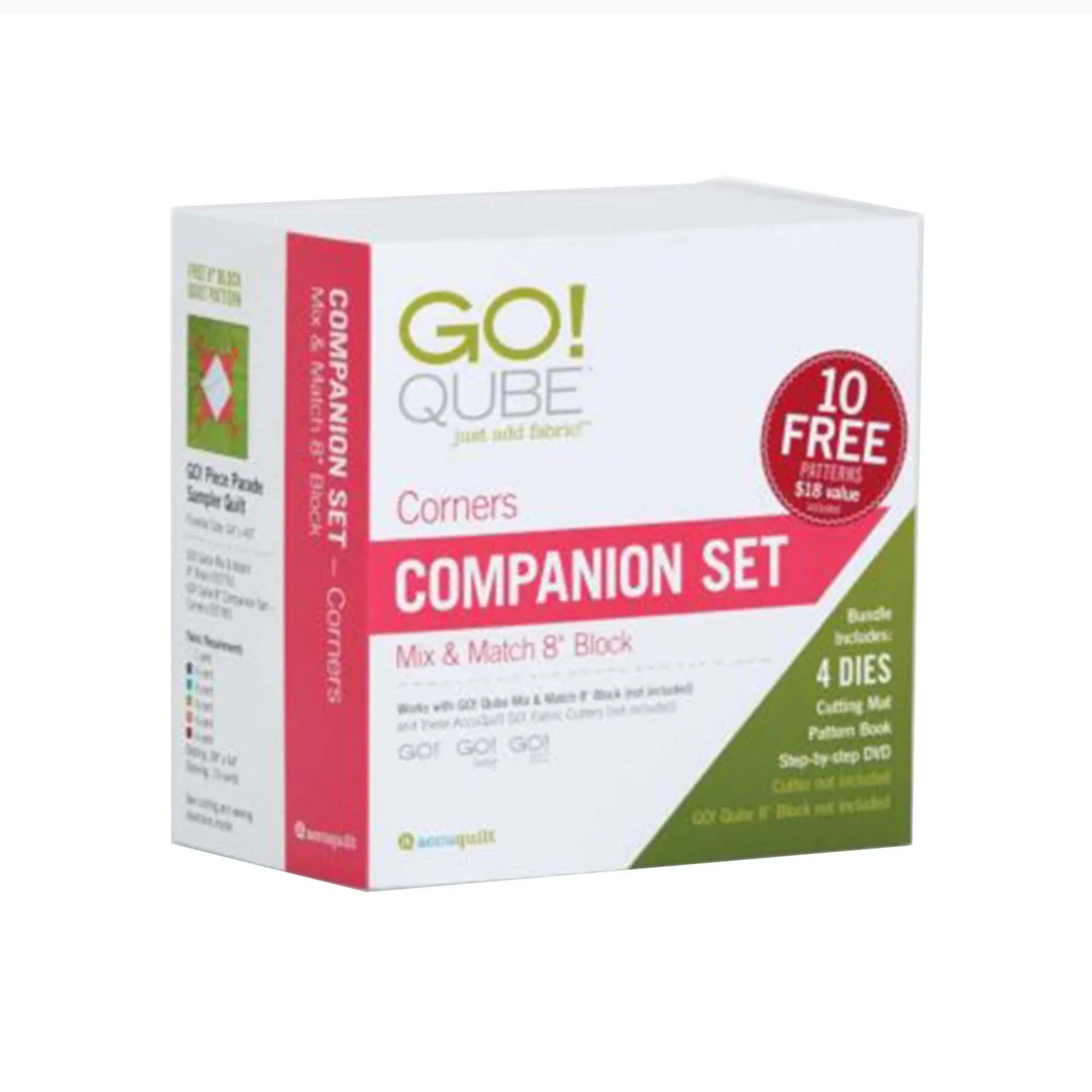 AccuQuilt GO! Qube 8" Companion Set Corners