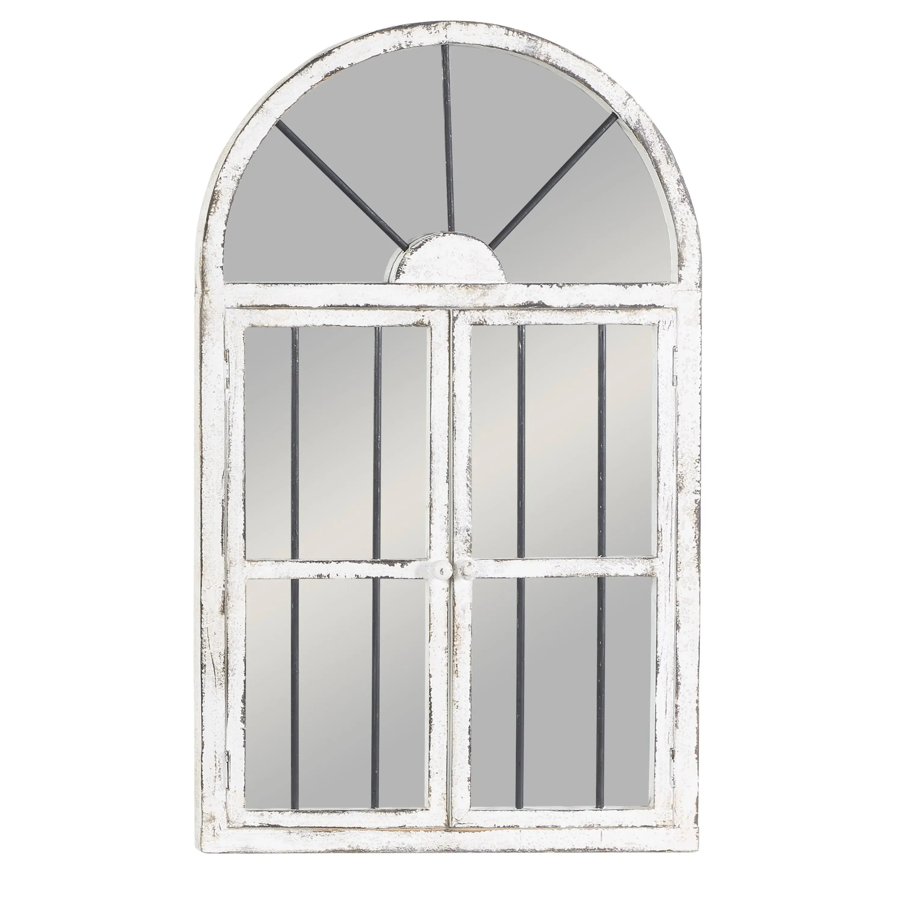 Aspire 74397 42 in. Arched Window Wall Mirror