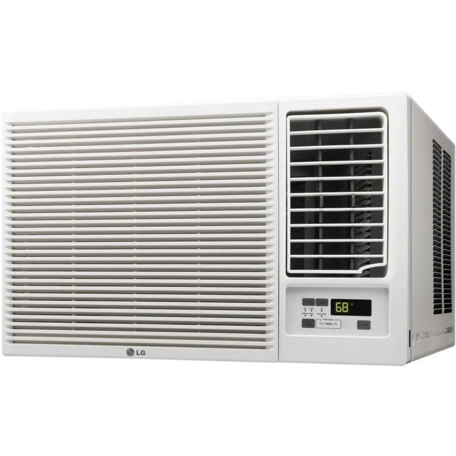 LG 1420-sq ft Window Air Conditioner with Heater with Remote (230-Volt; 23000-BTU)