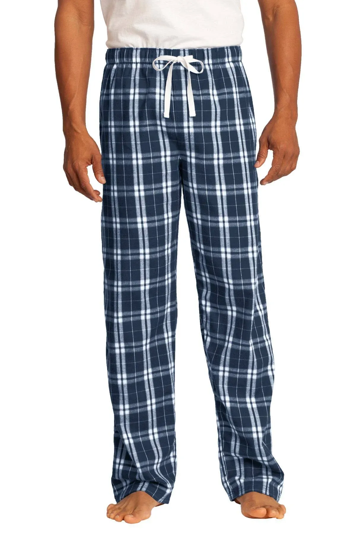 District DT1800 Flannel Plaid Pant Deep Royal L