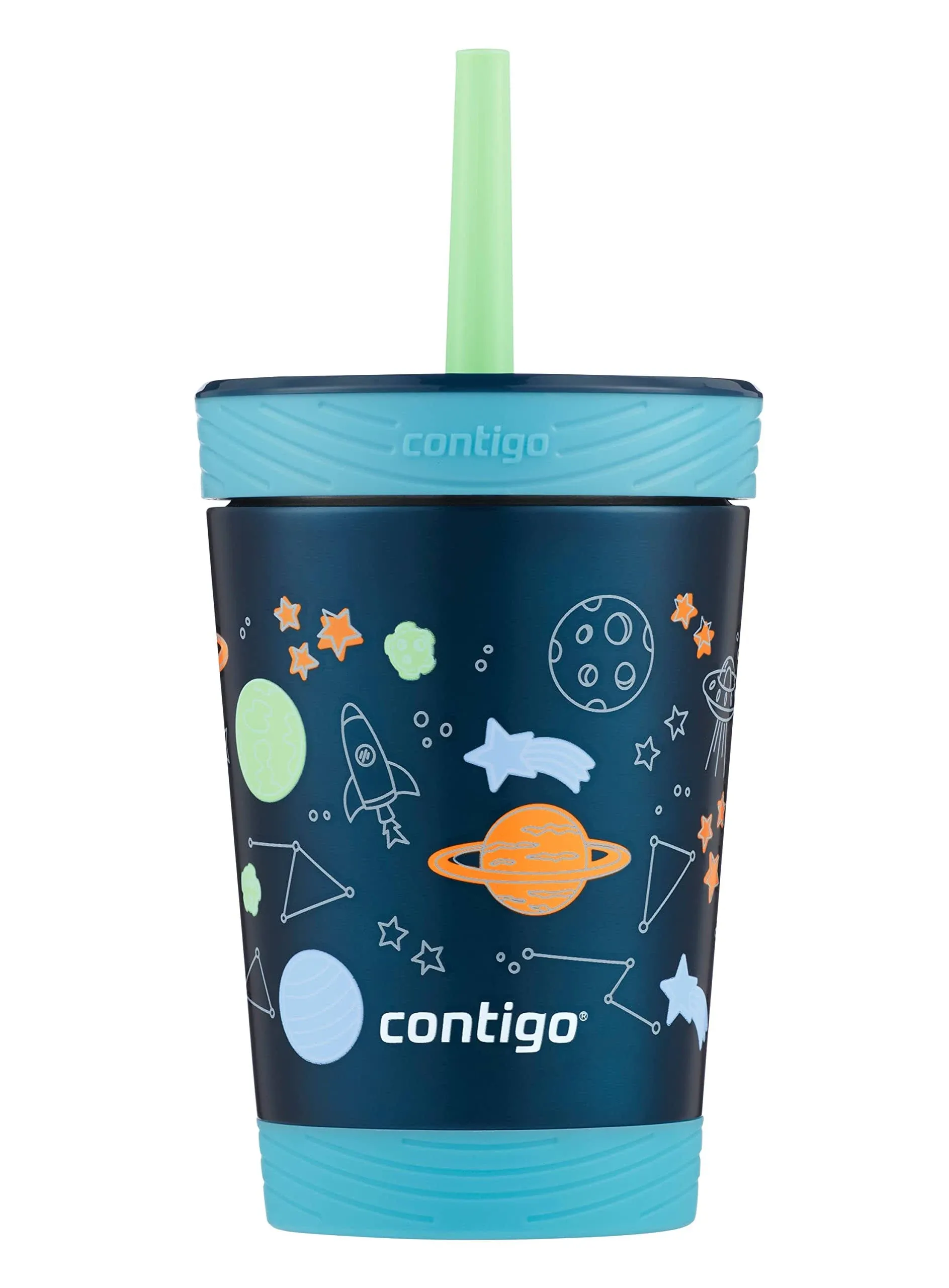 Contigo 12 oz. Kid&#039;s Spill-Proof Insulated Stainless Steel Tumbler with Straw