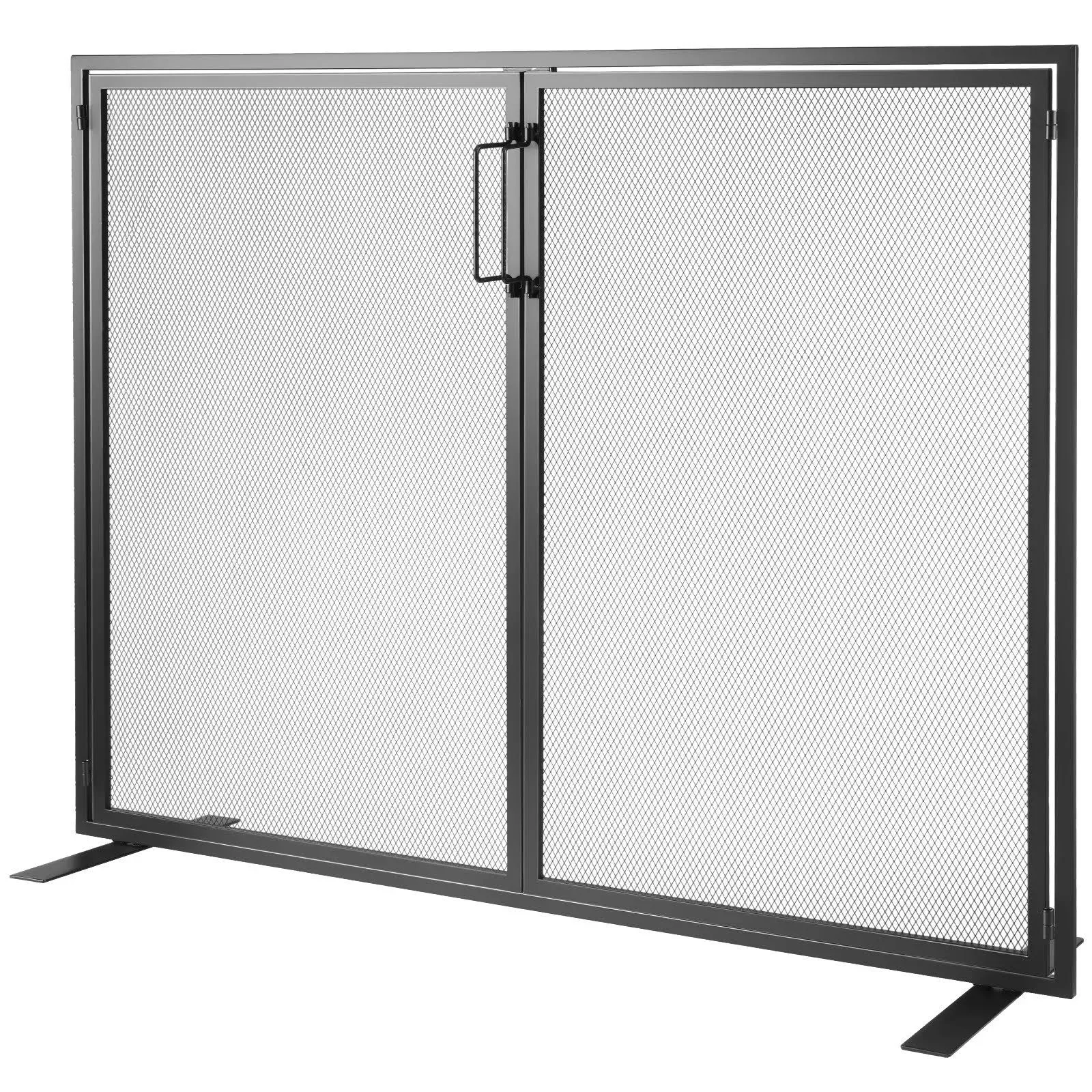 VEVOR 1 Panel Fireplace Screen with Door