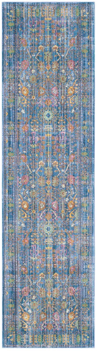 Valencia Blue/Multi Runner Rug