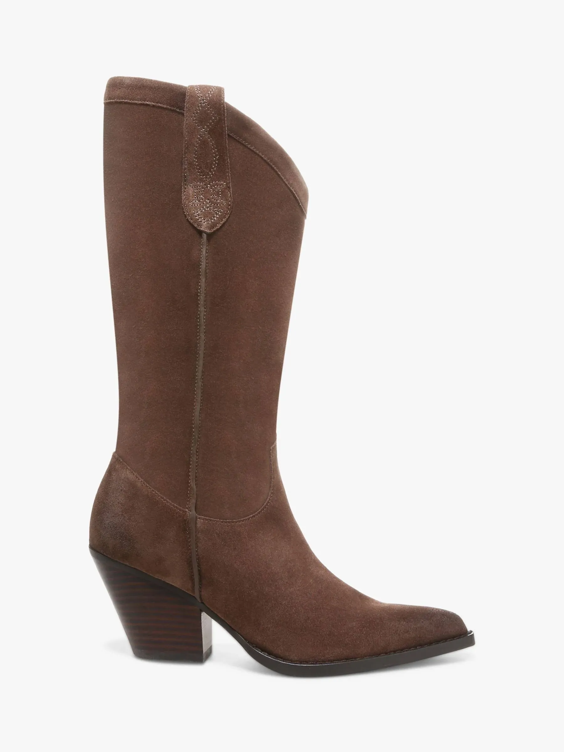 Sam Edelman Jamie Western Boot Olive Taupe