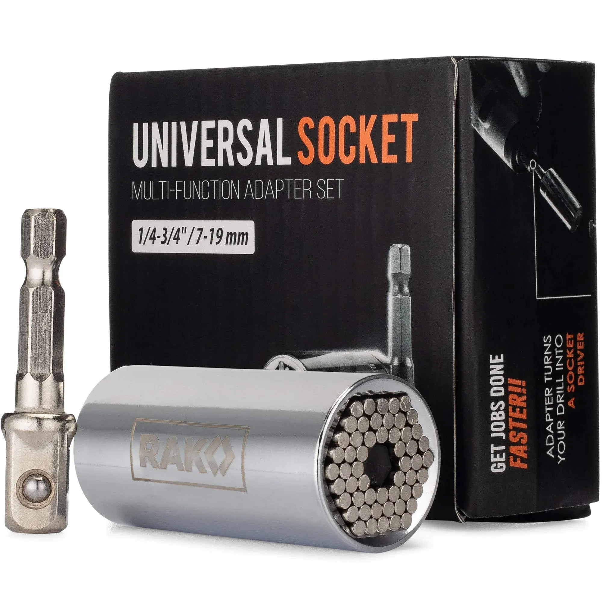  Universal Socket Tool Stocking Stuffer Gifts for Men - Super Socket 2 pc set