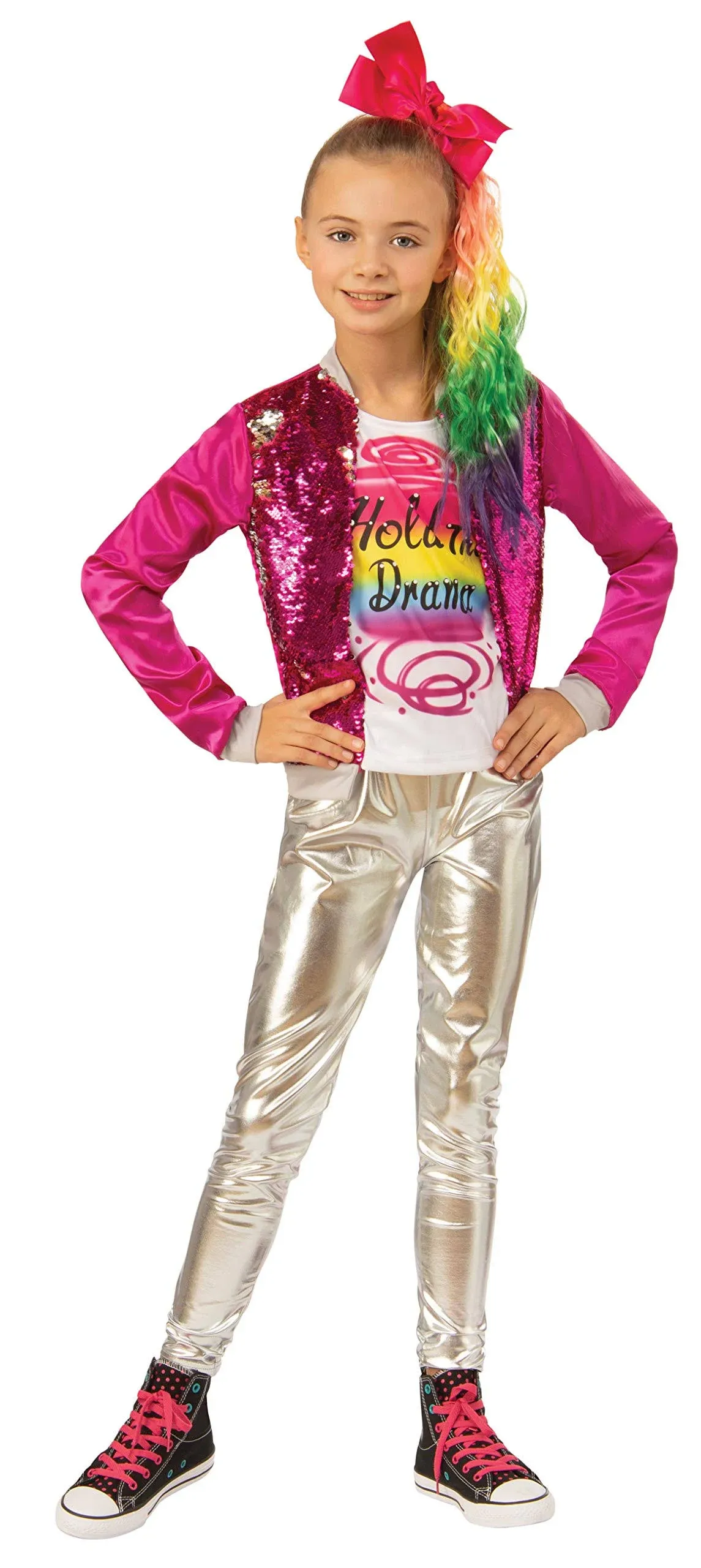 Jojo Siwa Child's "Hold The Drama" Costume, Large