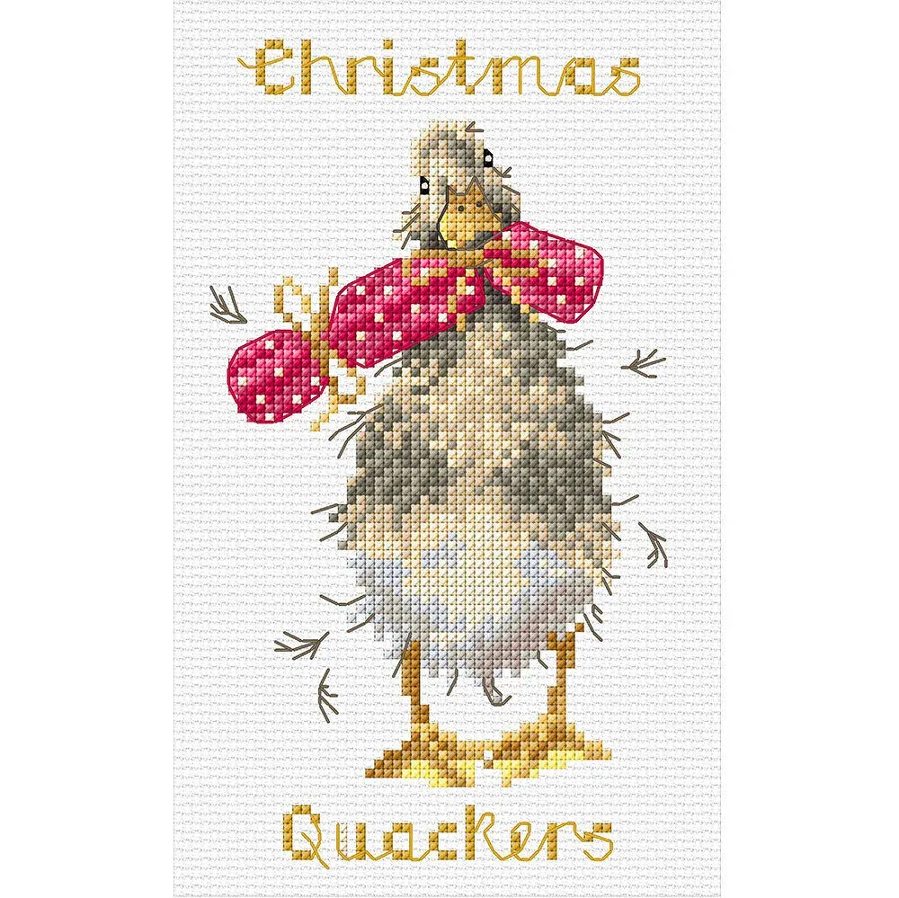 Dimensions Counted Cross Stitch Stocking Kit - Stack of Critters