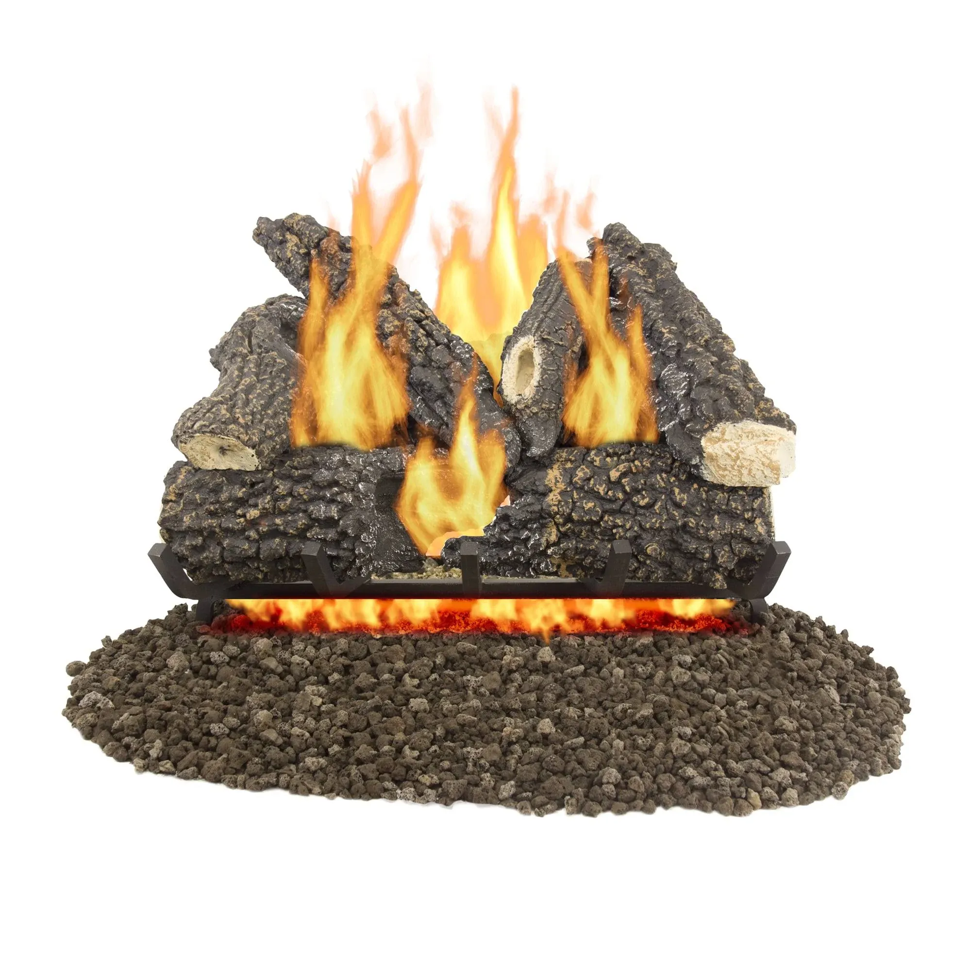 Pleasant Hearth Arlington Ash 24 in. Vented GAS Log Set