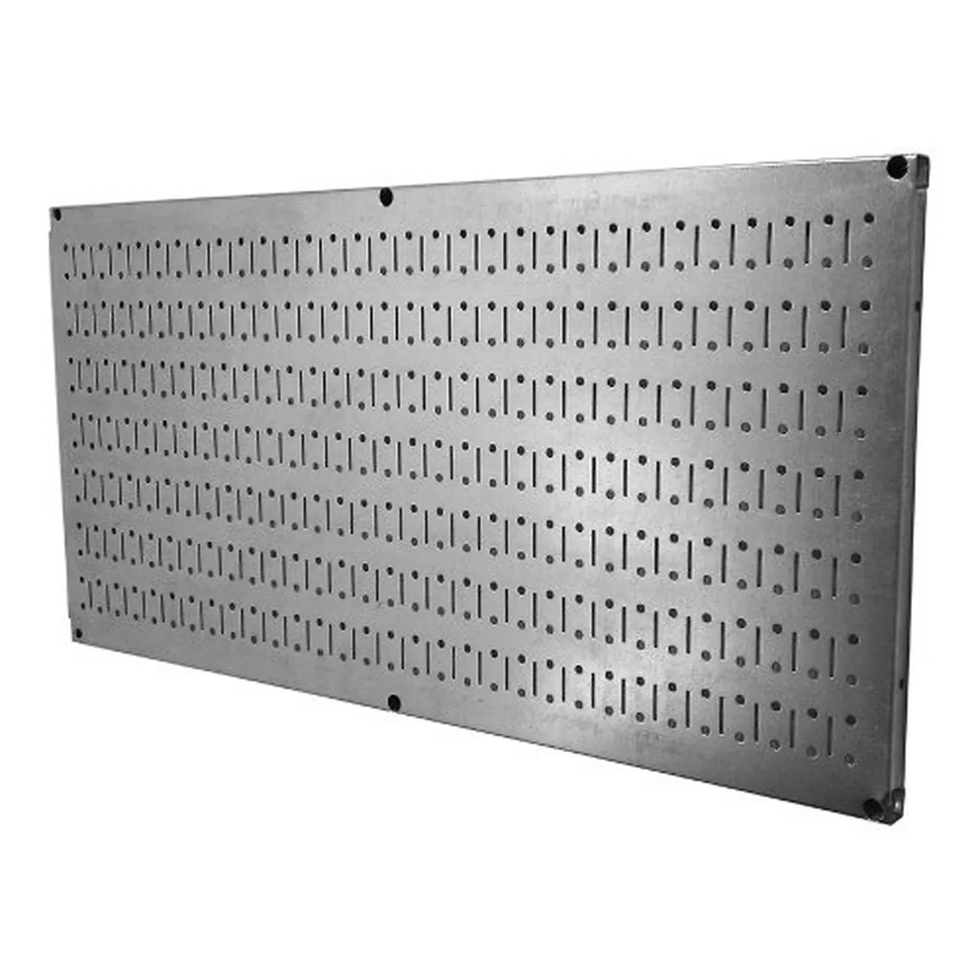 Pegboard 16in x 32in Horizontal White Metal Pegboard Tool Board Panel