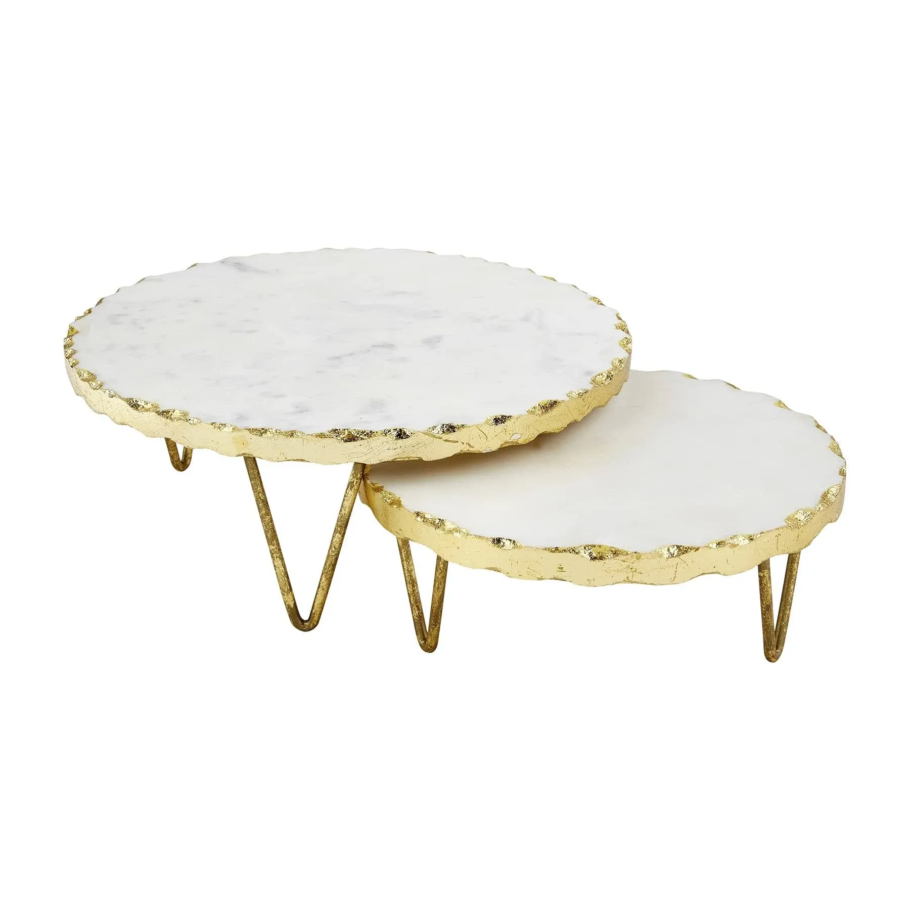 Gold Marble Riser Set