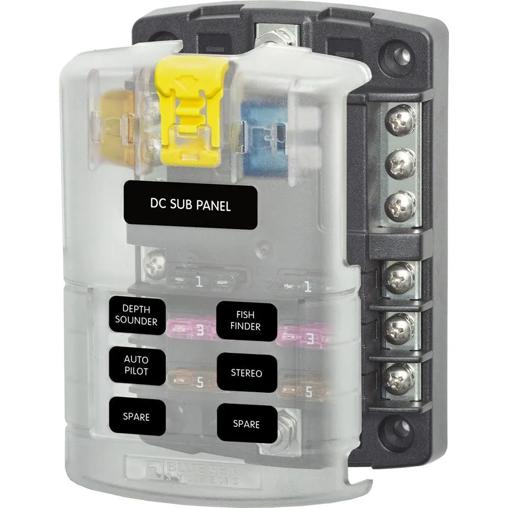 Blue Sea Systems ST Blade Fuse Block 5025