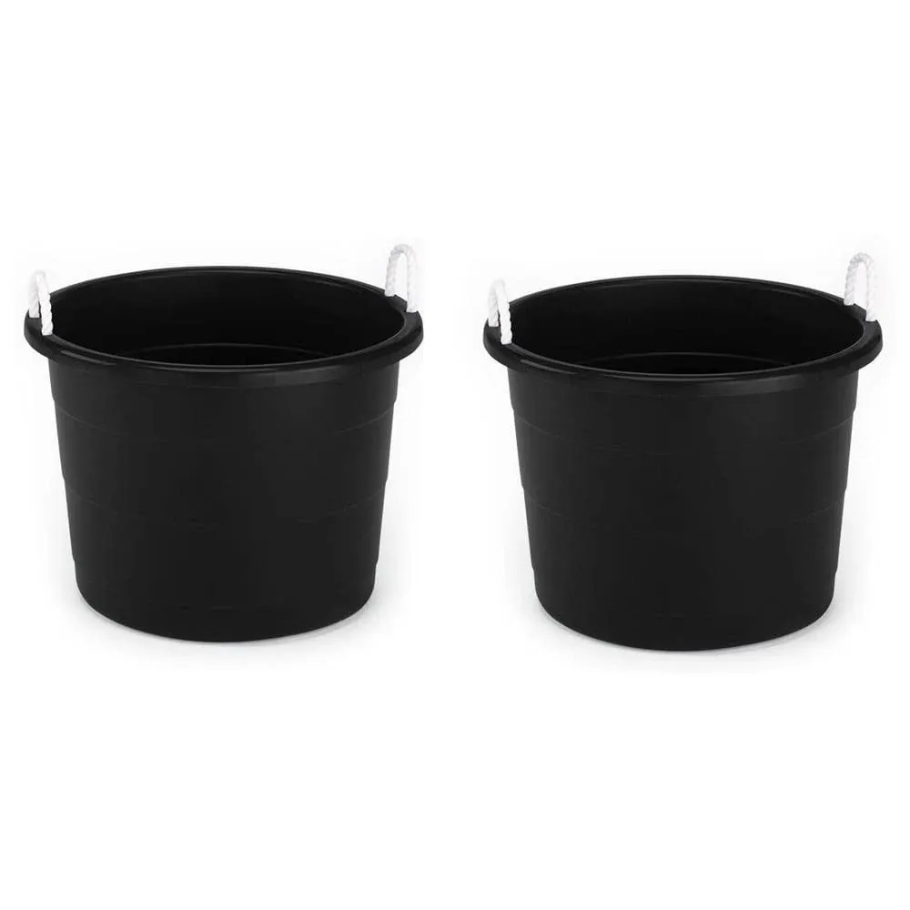 Homz Storage Tub w/ Rope Handles