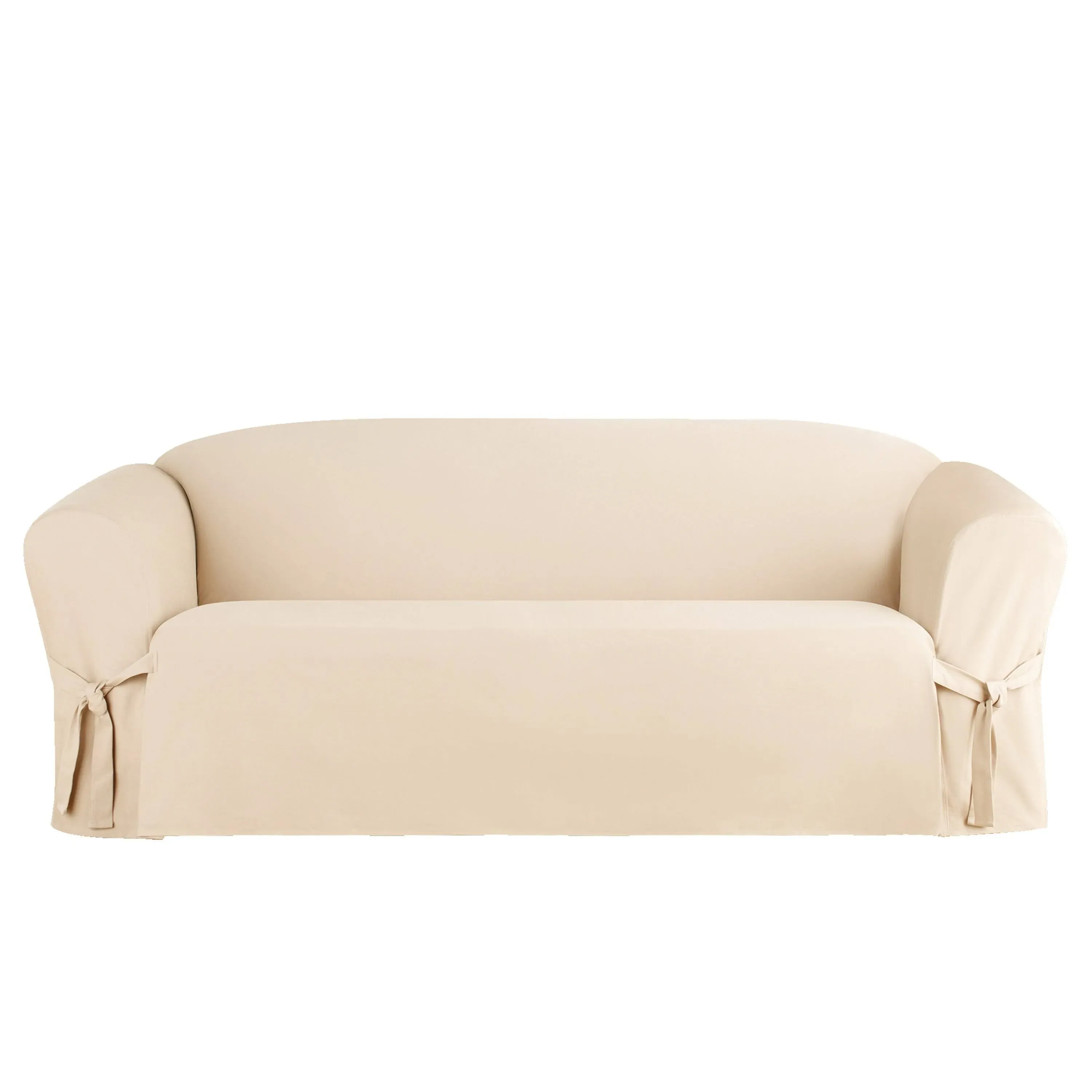 SureFit Heavyweight Cotton Duck Sofa Slipcover