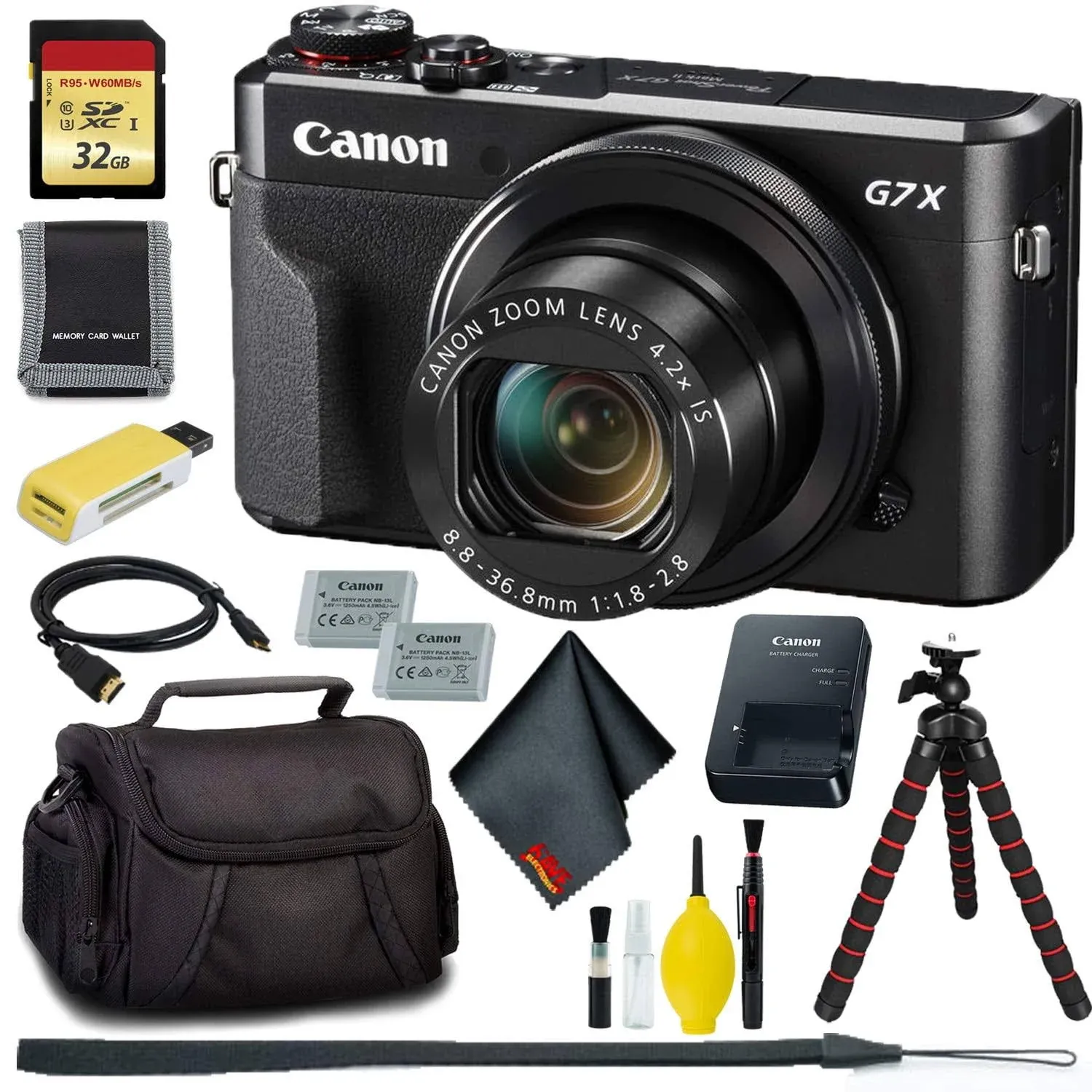 Canon PowerShot G7 X Mark II Digital Camera