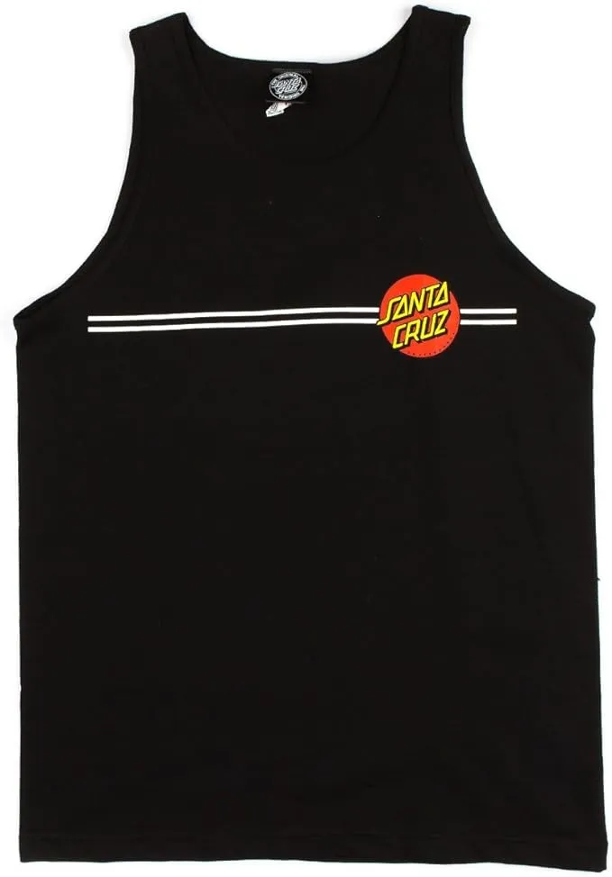 SANTA CRUZ Men's Tank Top Classic Dot Skate Tank Top