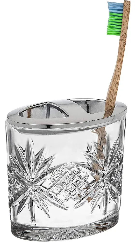 Godinger Toothbrush Holder - Dublin Crystal Collection