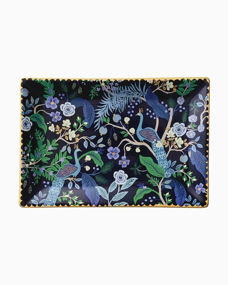 Rifle Paper Co. Peacock Catchall Tray